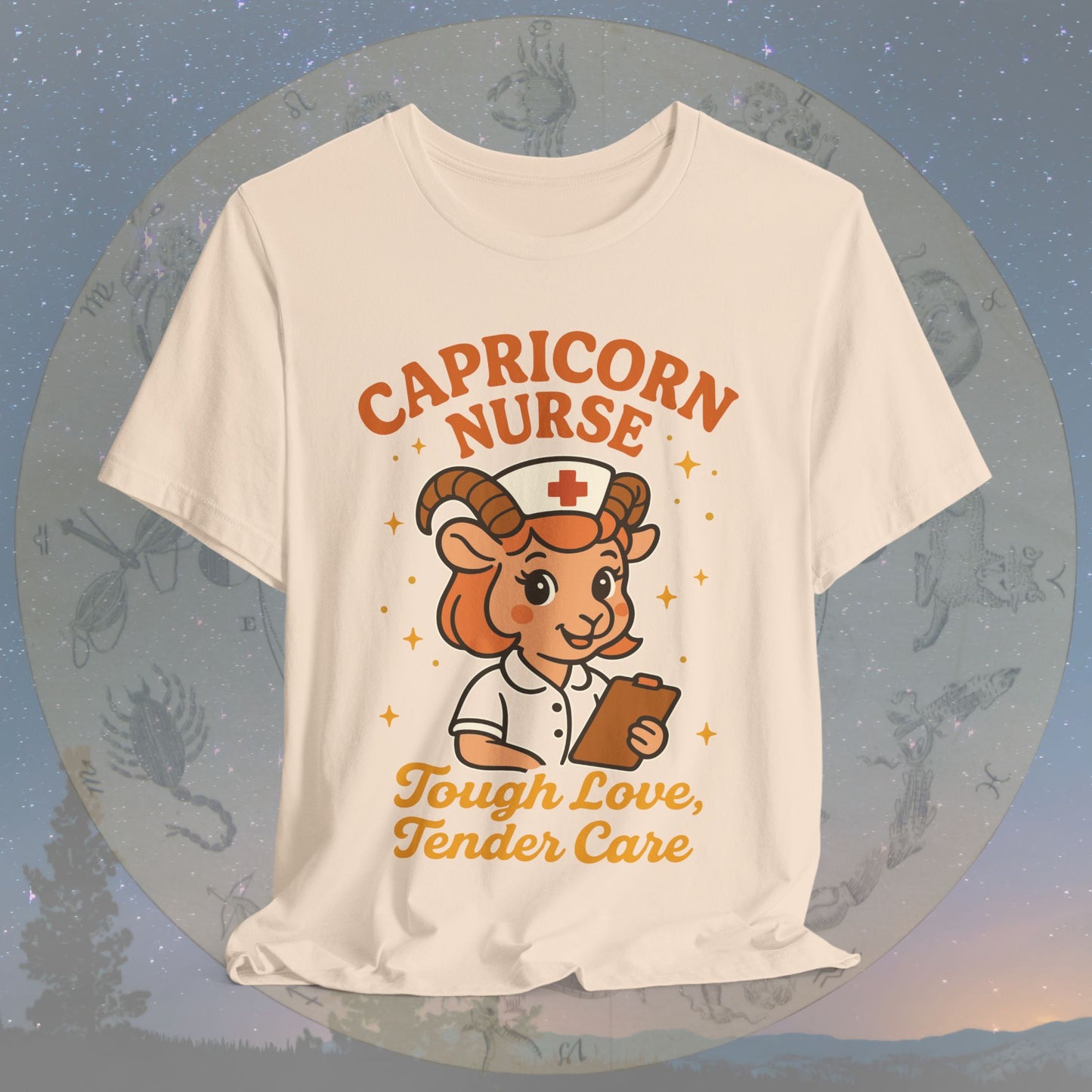 Tough Love Capricorn Nurse T-Shirt