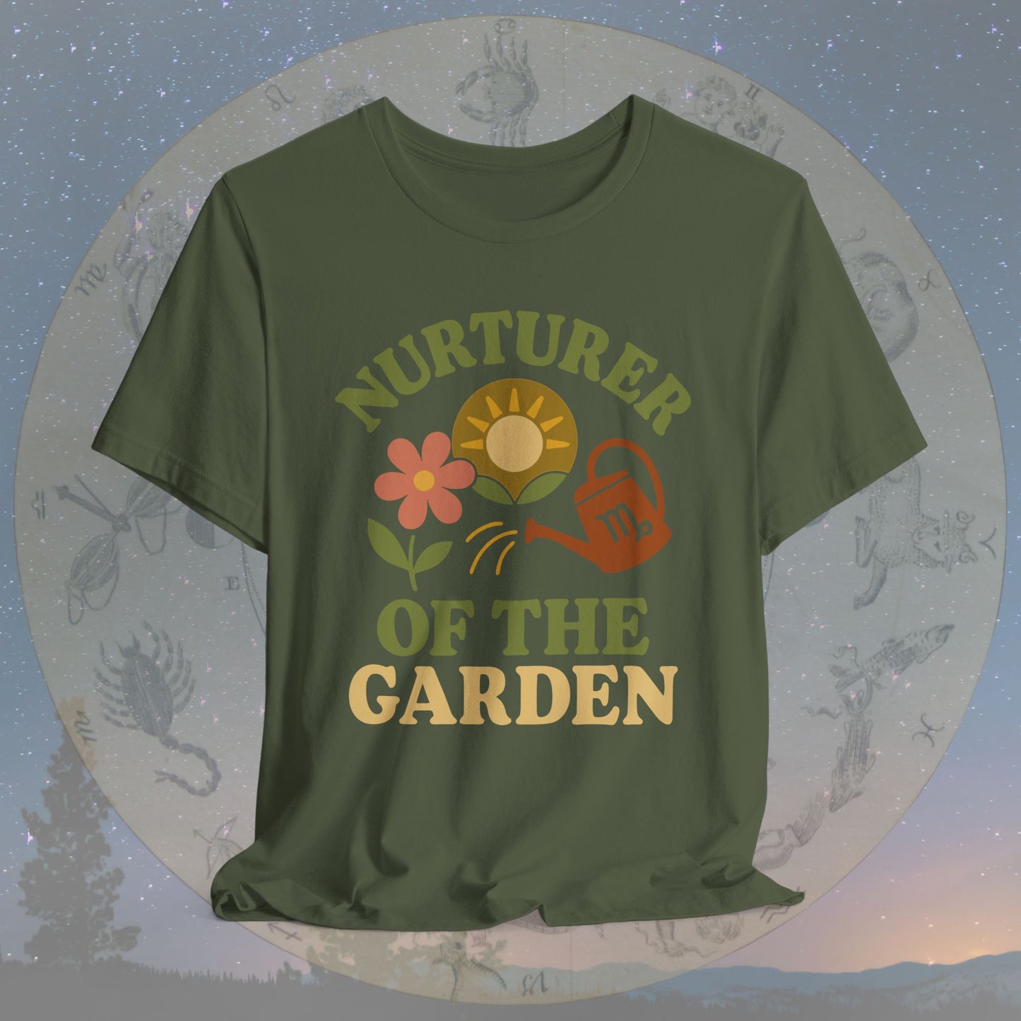 Nurturer of the Garden – Zodiac Couple Virgo T-Shirt