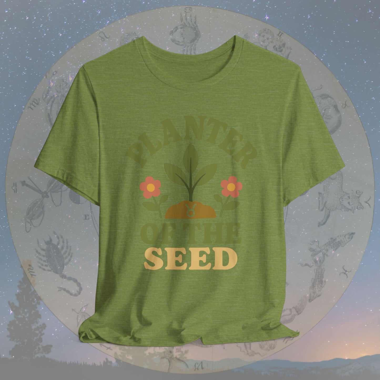 Planter of the Seed – Zodiac Couple Taurus T-Shirt