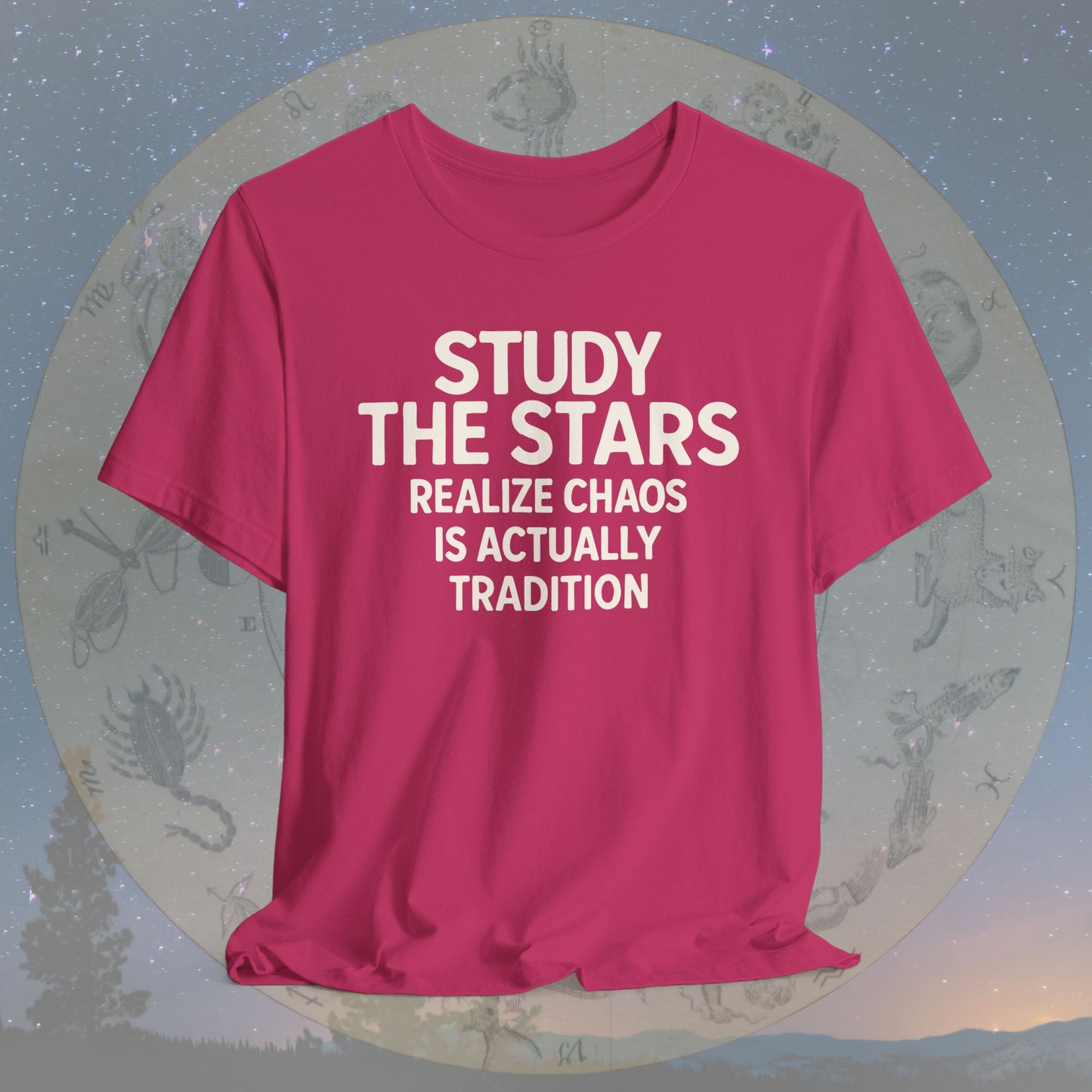 Study the Stars Chaos Tradition T-Shirt