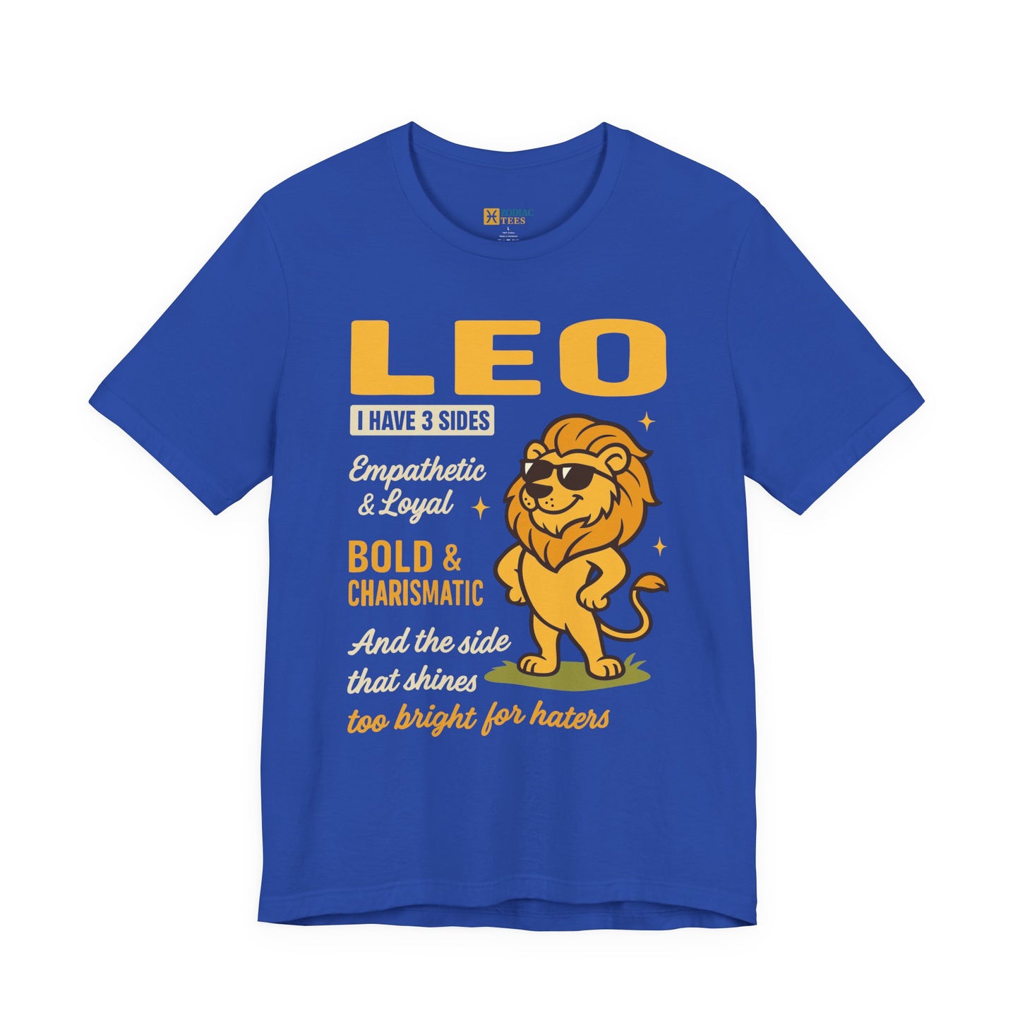 Leo Zodiac T-Shirt – Bold Astrology Graphic Tee for Leo Sign