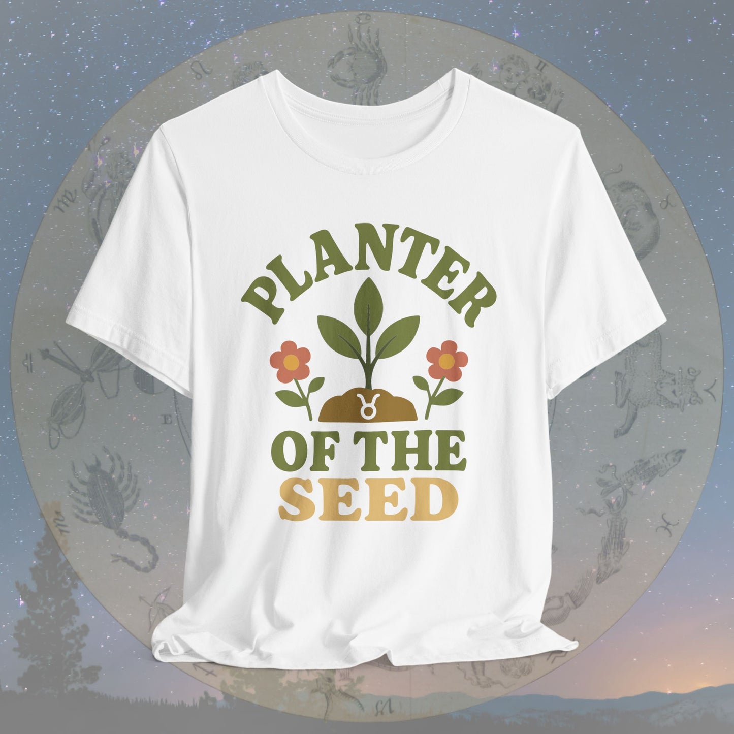 Planter of the Seed – Zodiac Couple Taurus T-Shirt