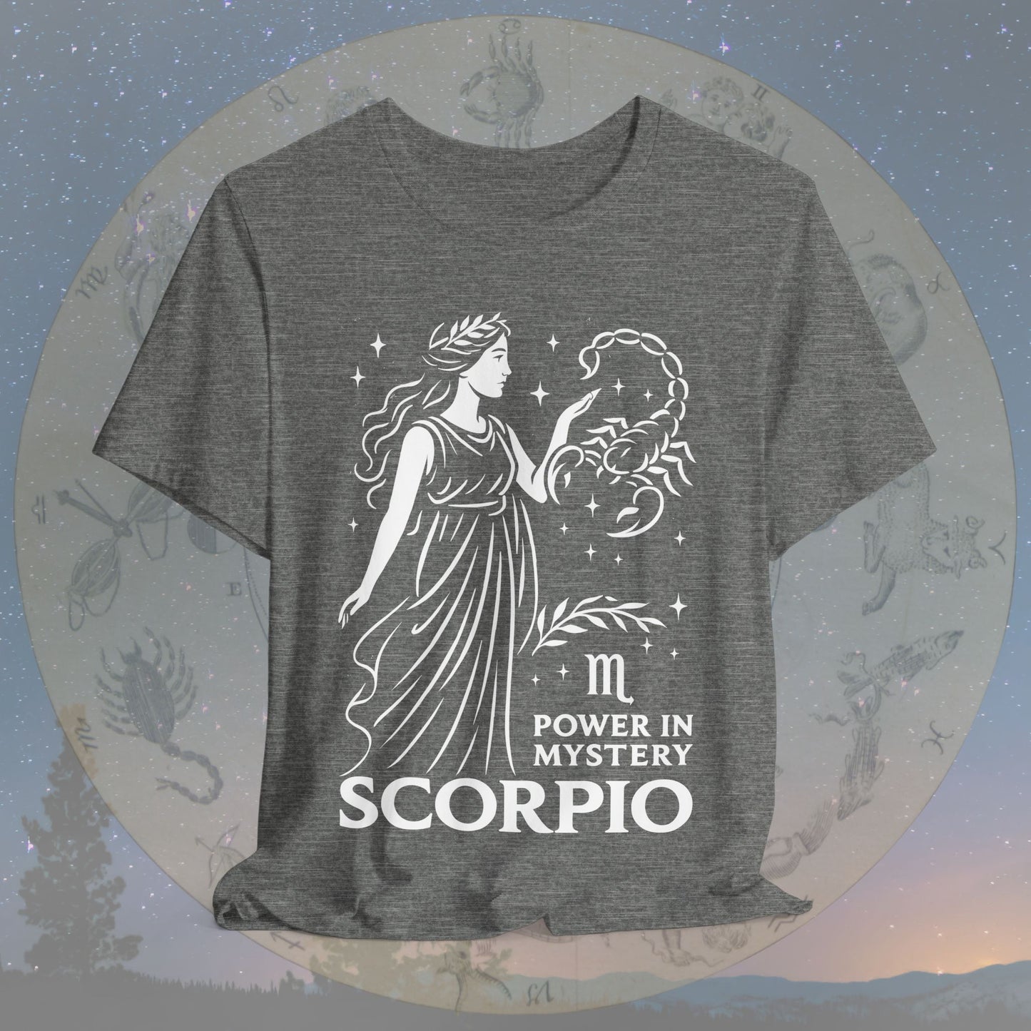Mysterious Power in Mystery Scorpio T-Shirt