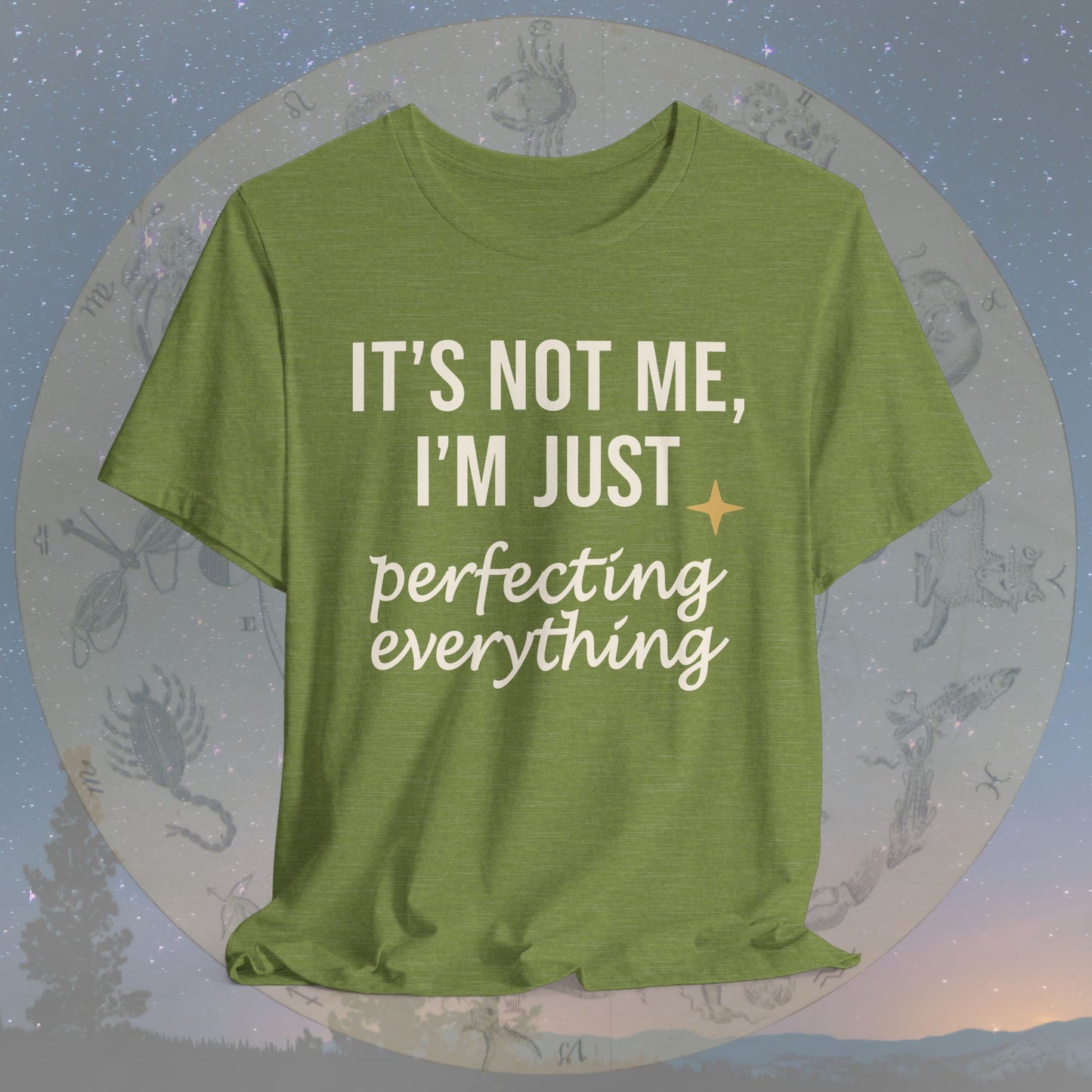 Perfectionist Virgo Cosmic Attitude T-Shirt