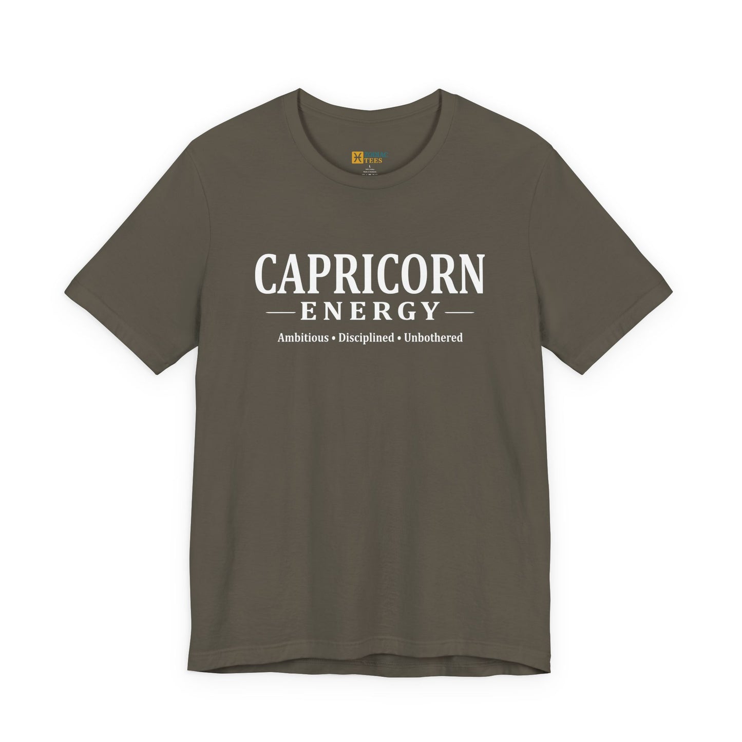 Capricorn Mindset T-Shirt – Ambitious Capricorn Energy Attitude Tee