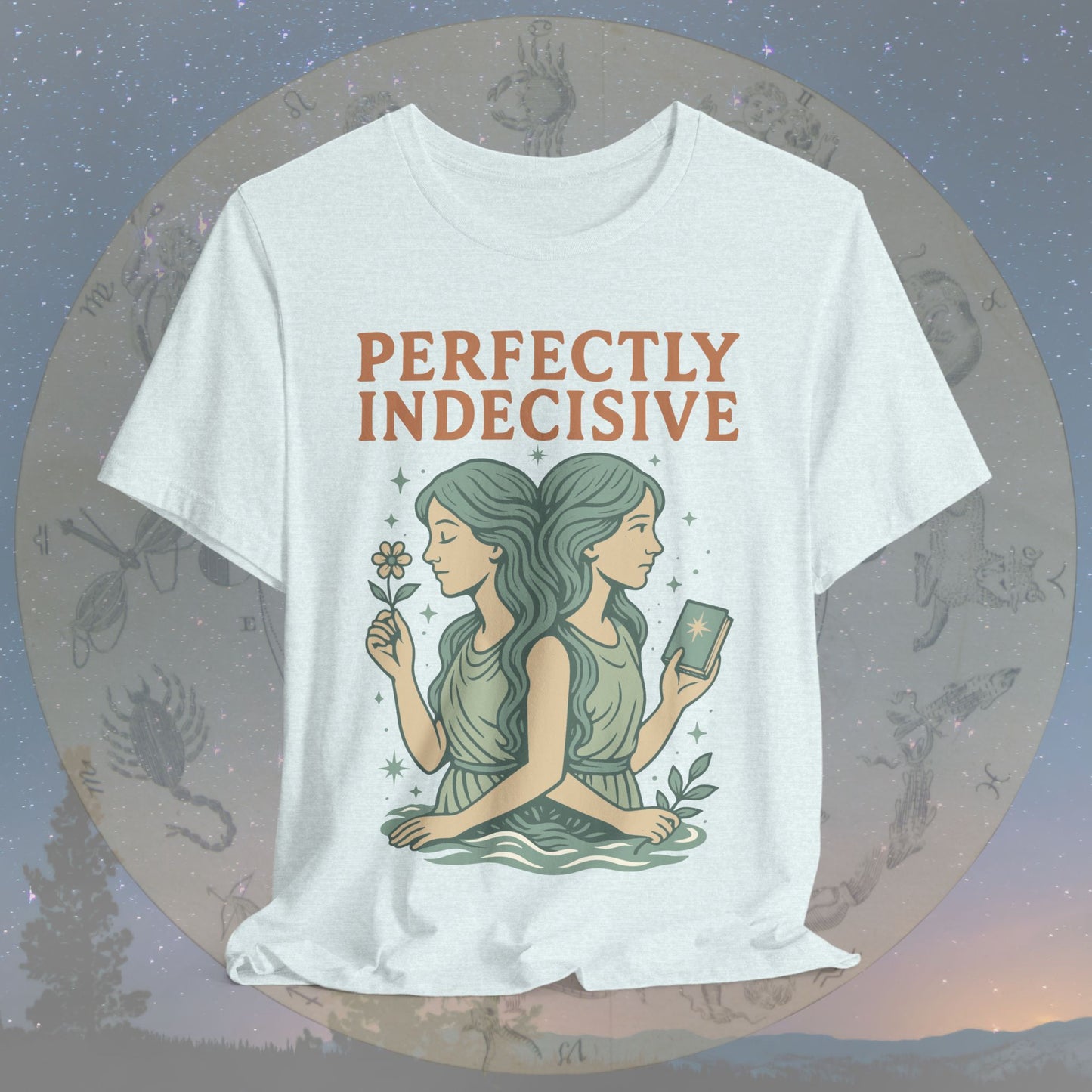 Charming Perfectly Indecisive Gemini T-Shirt