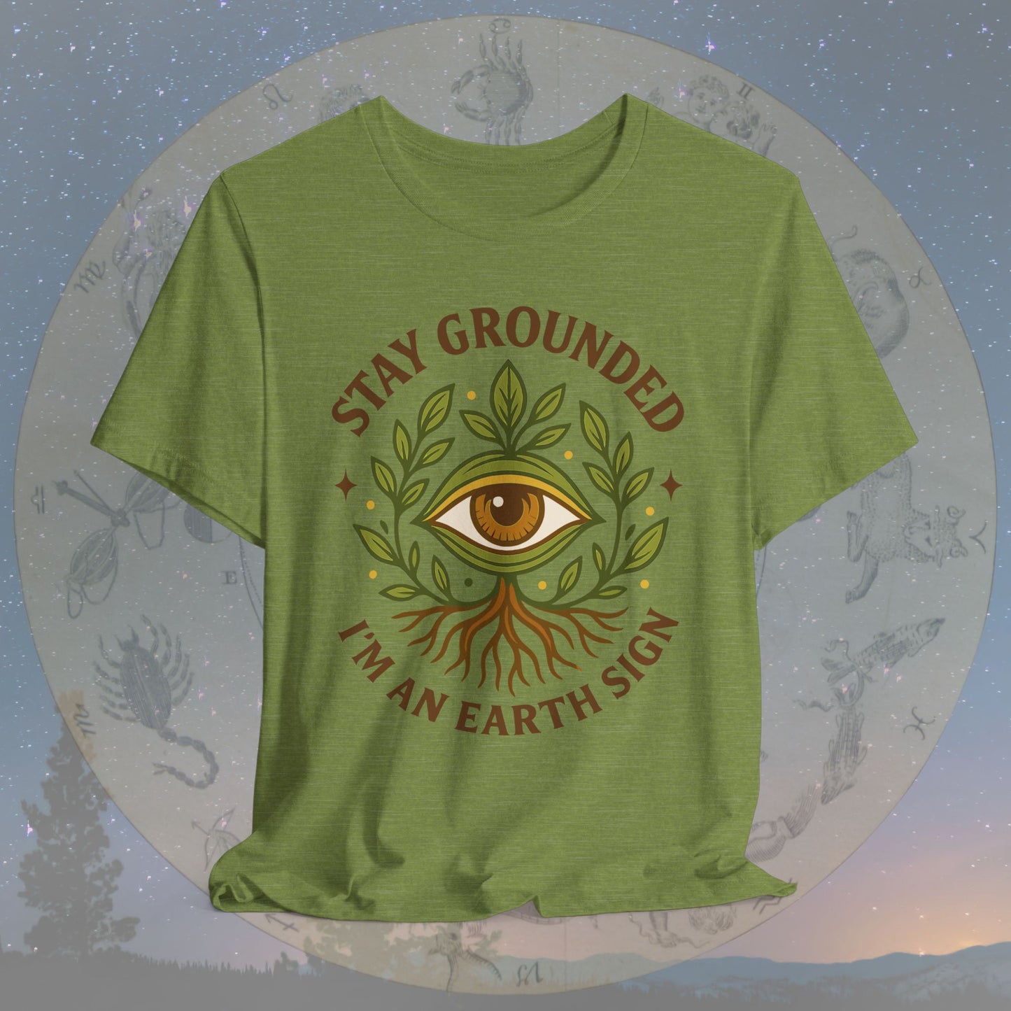 Rooted Vision Earth Sign T-Shirt