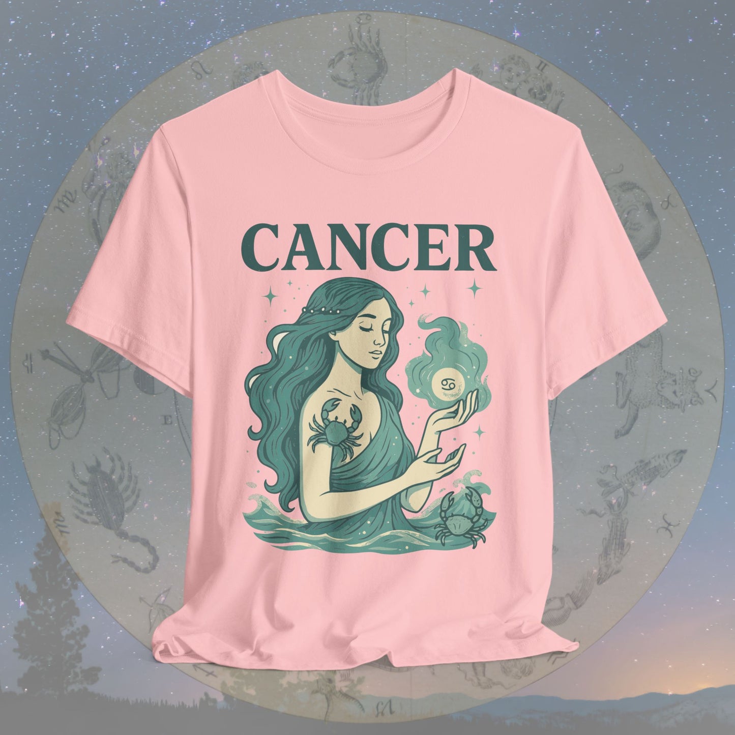 Calm Within the Waves Cancer T-Shirt