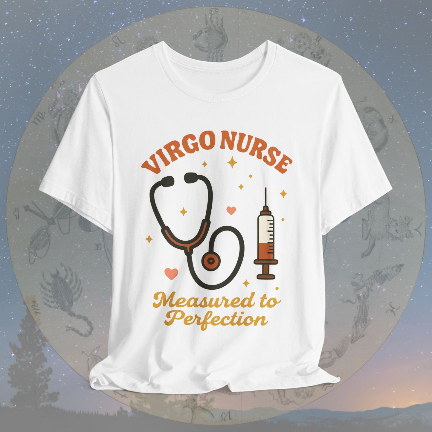 Measured to Perfection Virgo Nurse T-Shirt