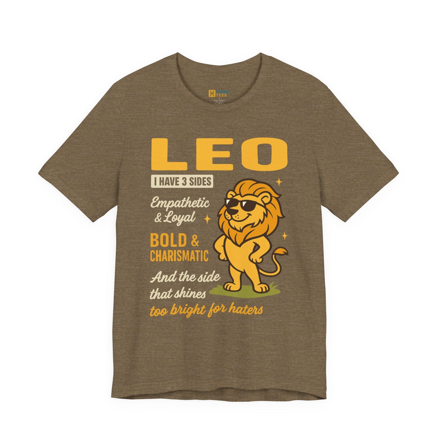 Leo Zodiac T-Shirt – Bold Astrology Graphic Tee for Leo Sign