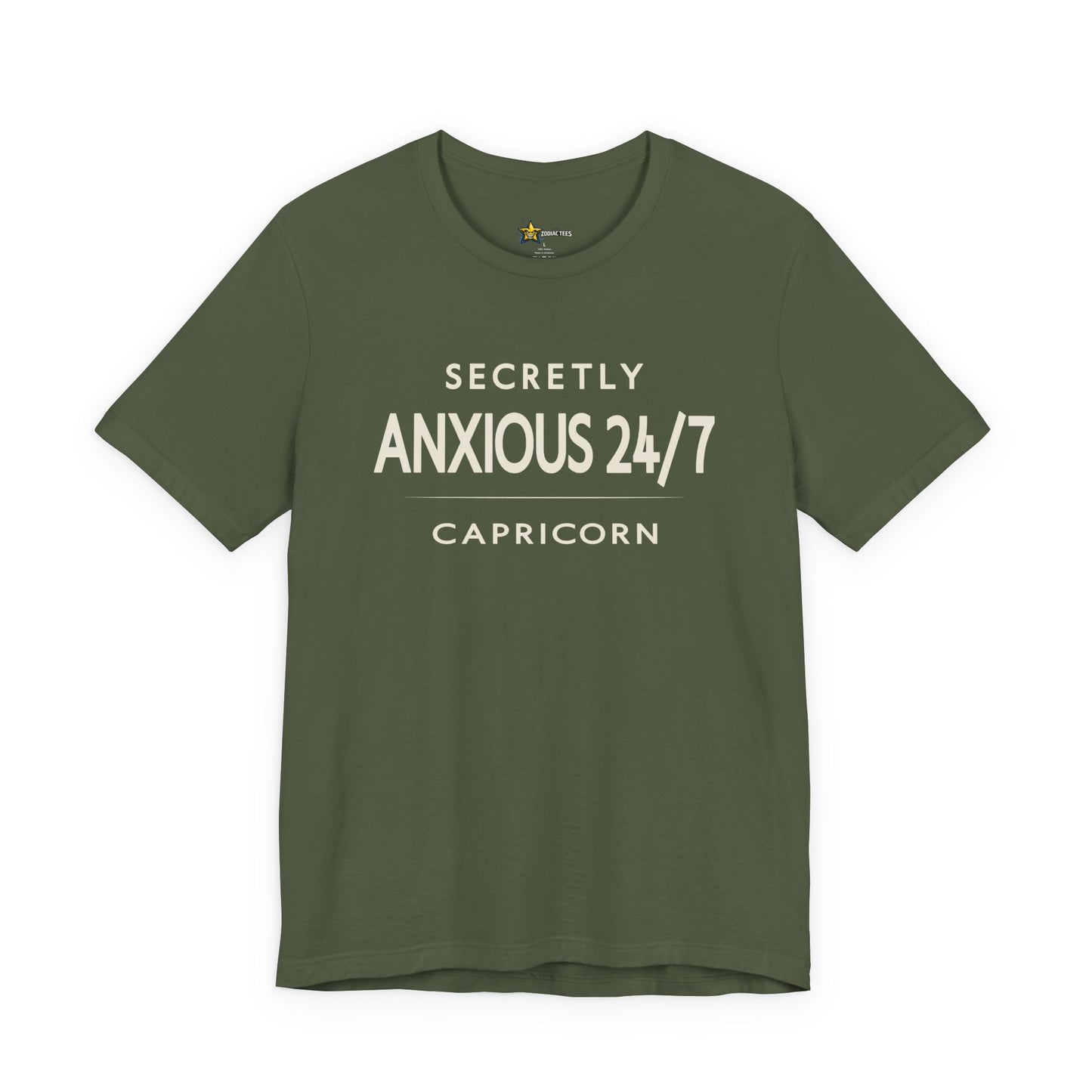 Capricorn Secretly Anxious T-Shirt