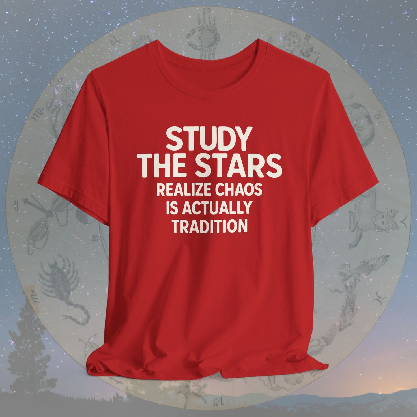 Study the Stars Chaos Tradition T-Shirt