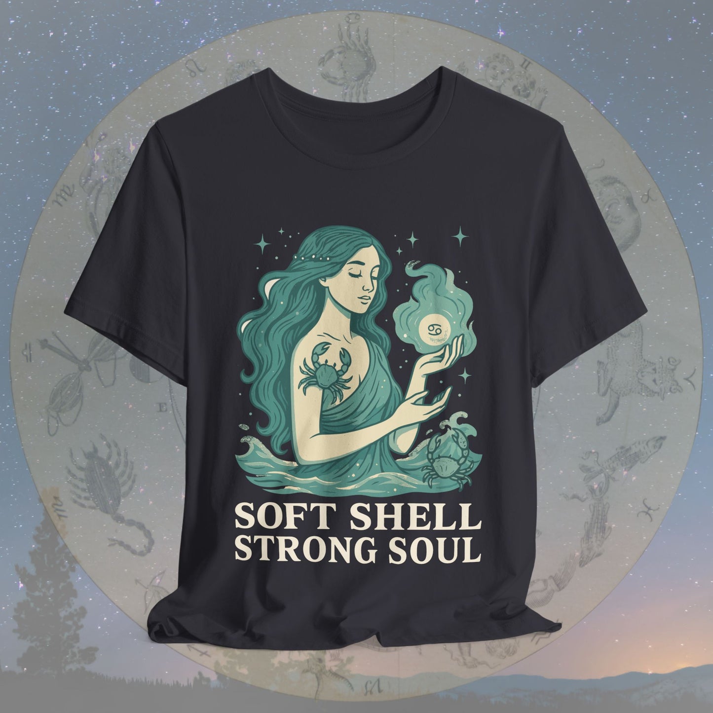 Soft Shell Strong Soul Cancer T-Shirt