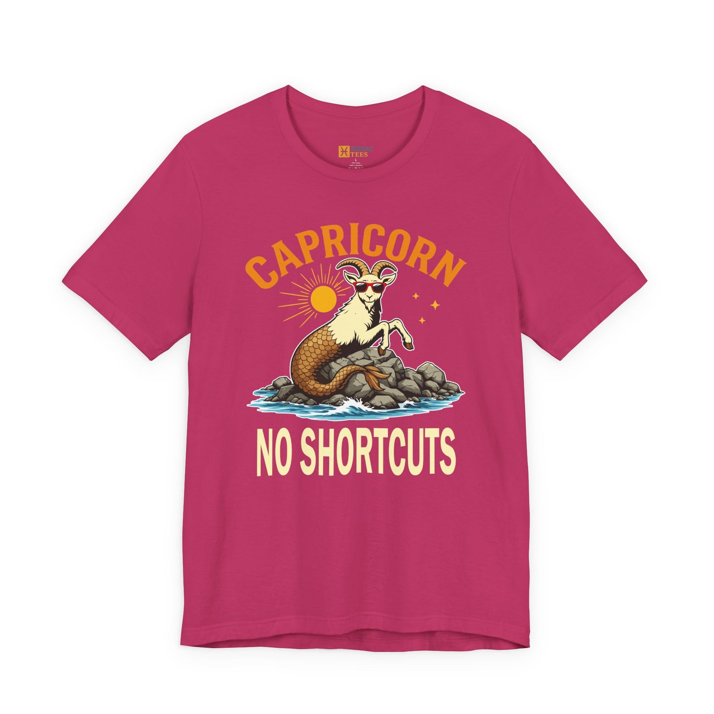 Capricorn No Shortcuts T-Shirt – Sea Goat Energy Tee