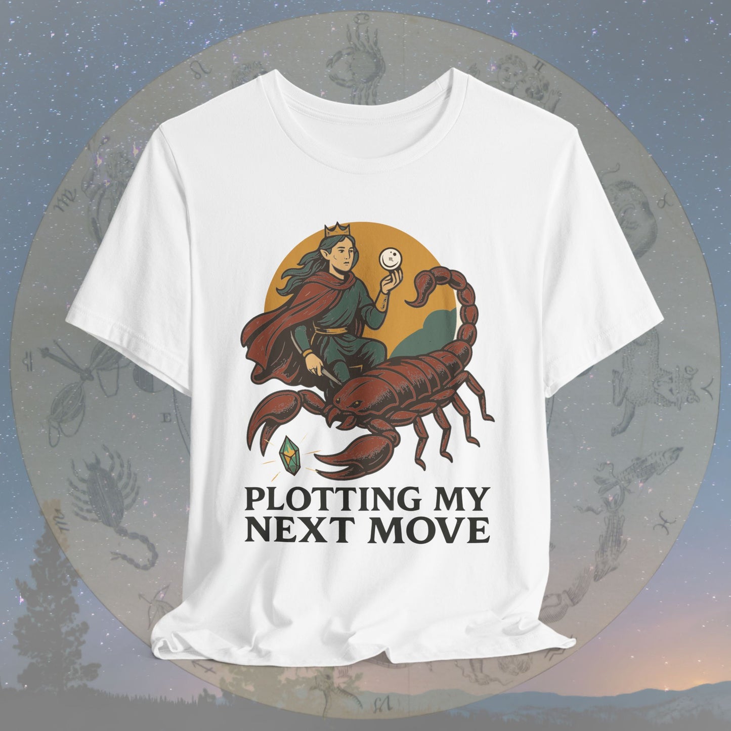 Mysterious Scorpio Plotting My Next Move T-Shirt