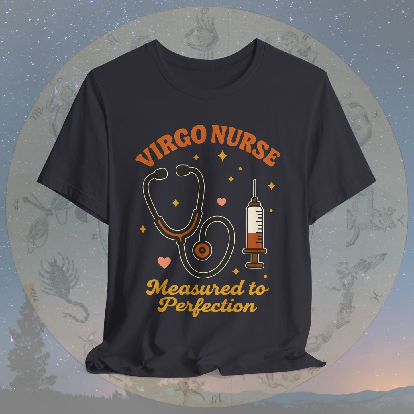 Measured to Perfection Virgo Nurse T-Shirt