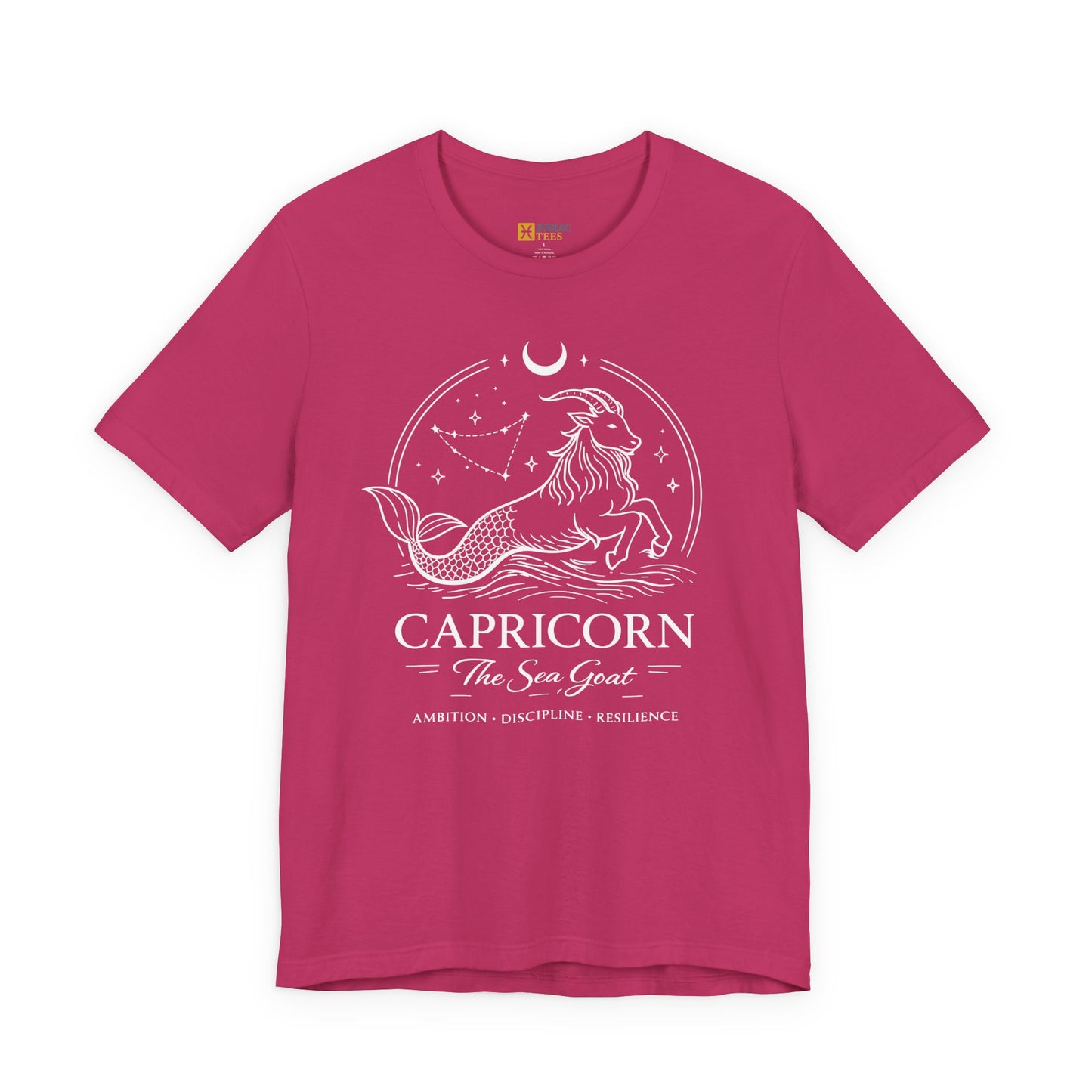 Capricorn Sea Goat T-Shirt – Elegant Astrology Zodiac Tee
