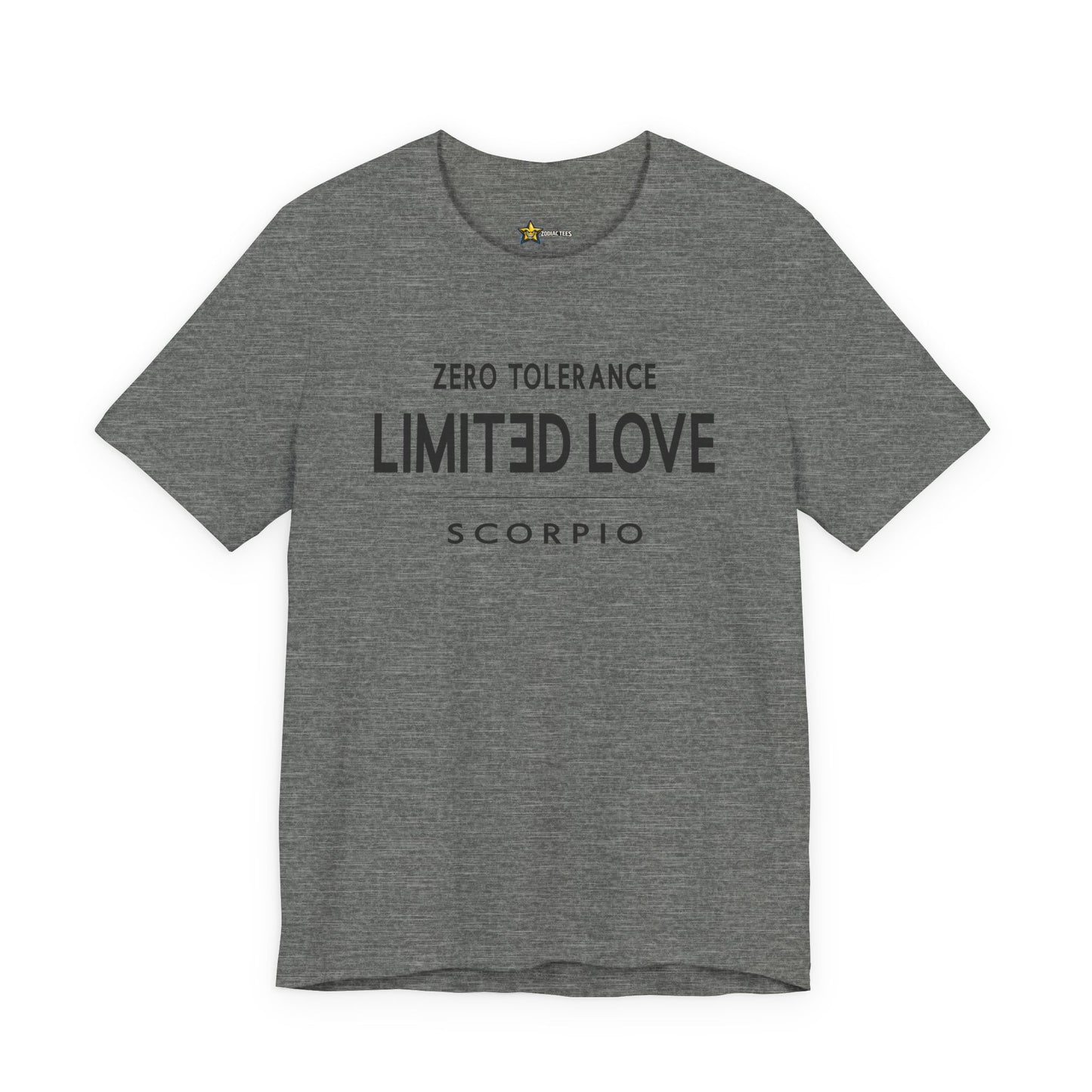 Scorpio Intense Zodiac T-Shirt – Limited Love Tee