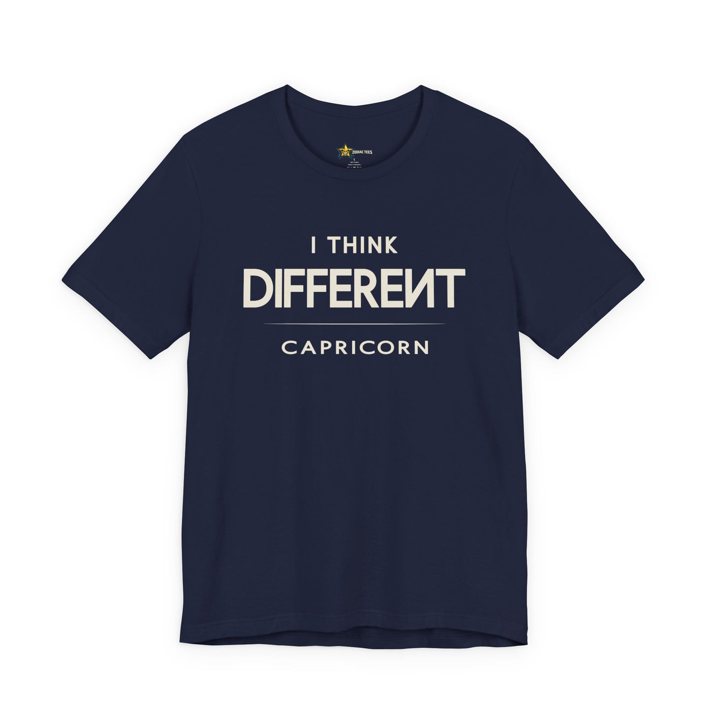 Capricorn I Think Different T-Shirt