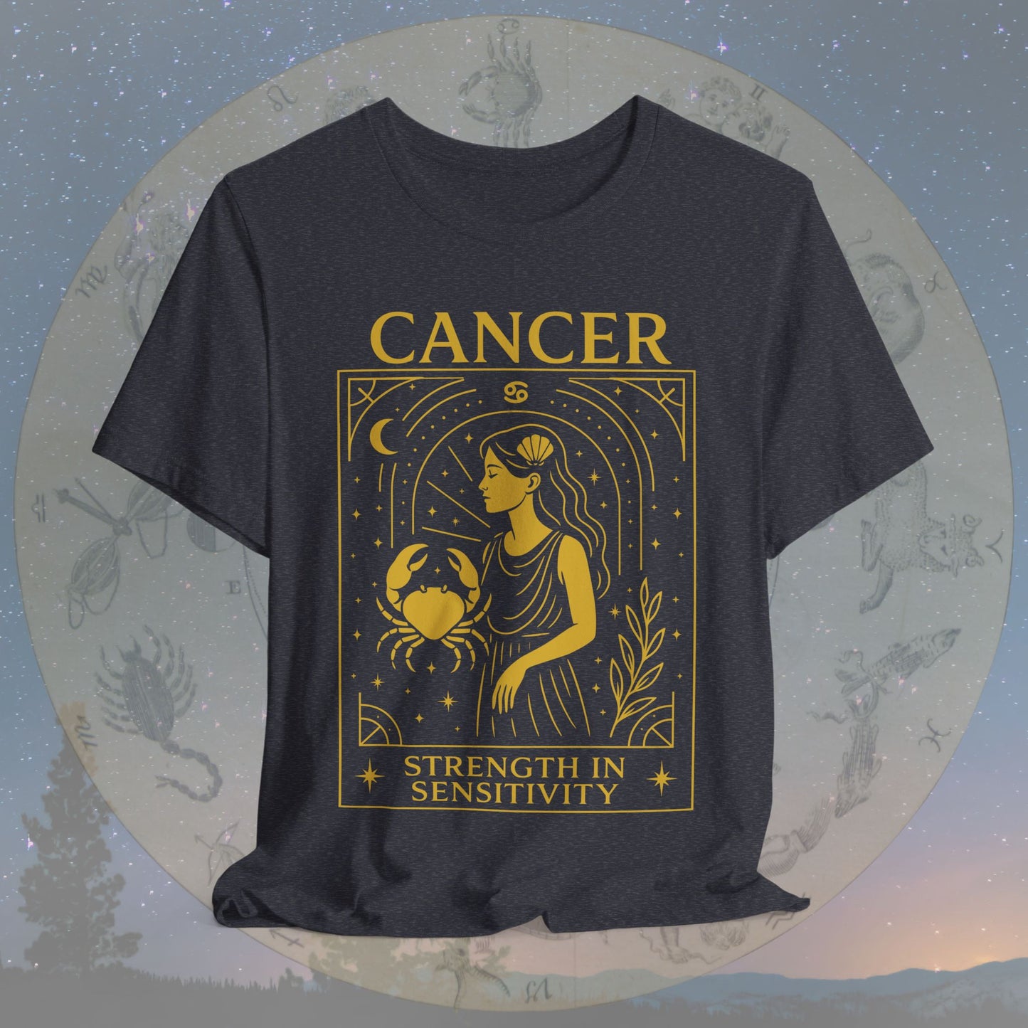 Gentle Strength in Sensitivity Cancer T-Shirt
