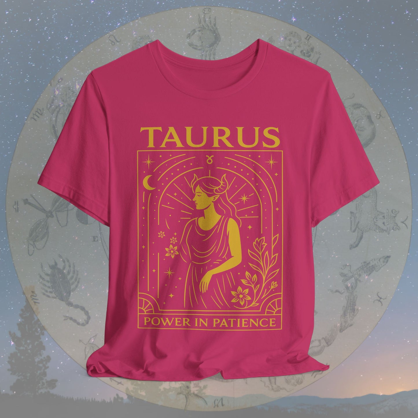 Grounded Power in Patience Taurus T-Shirt