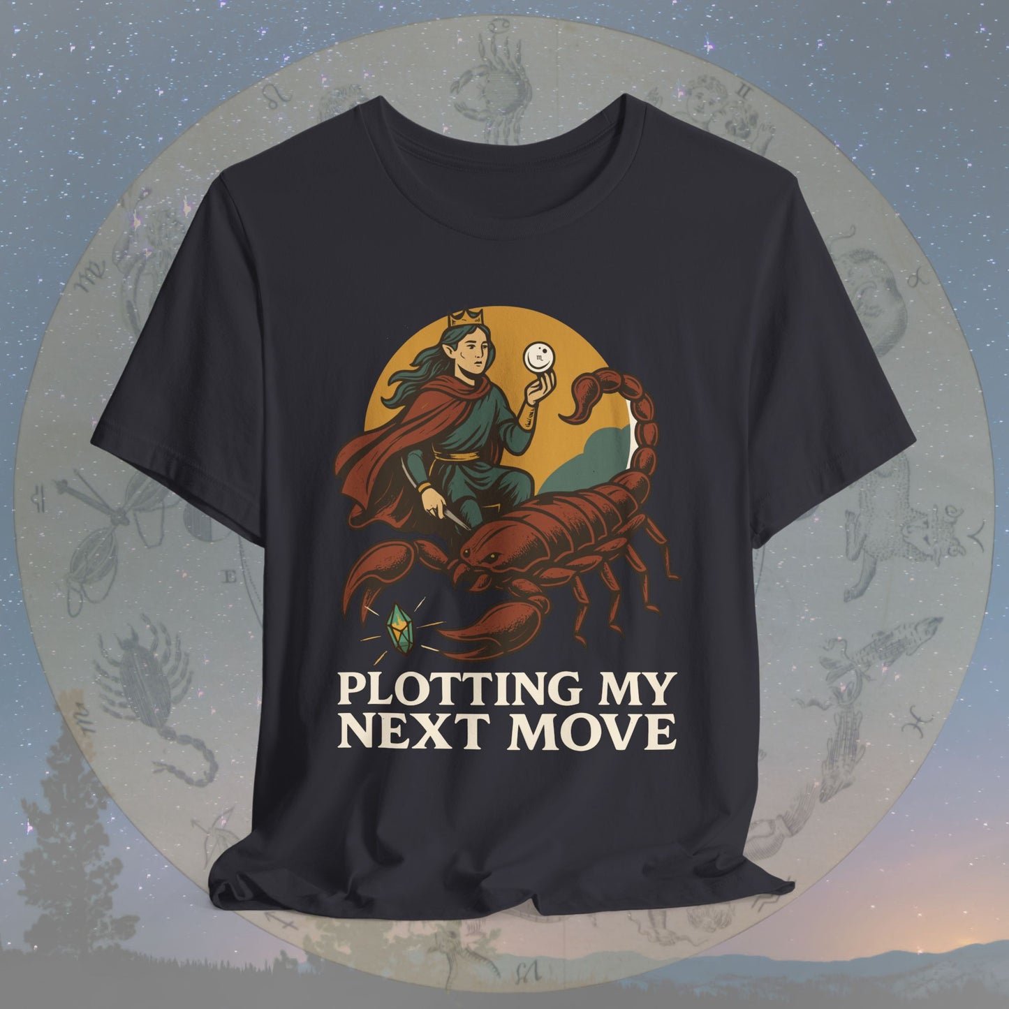 Mysterious Scorpio Plotting My Next Move T-Shirt