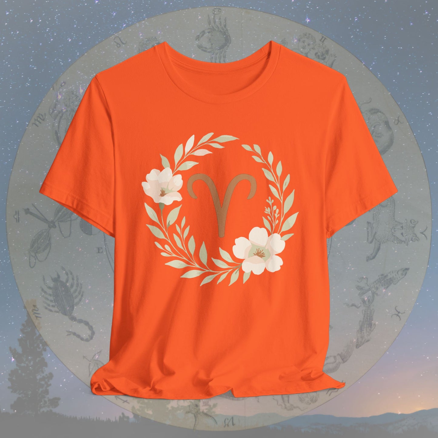 Bold Blooming Spirit Aries T-Shirt