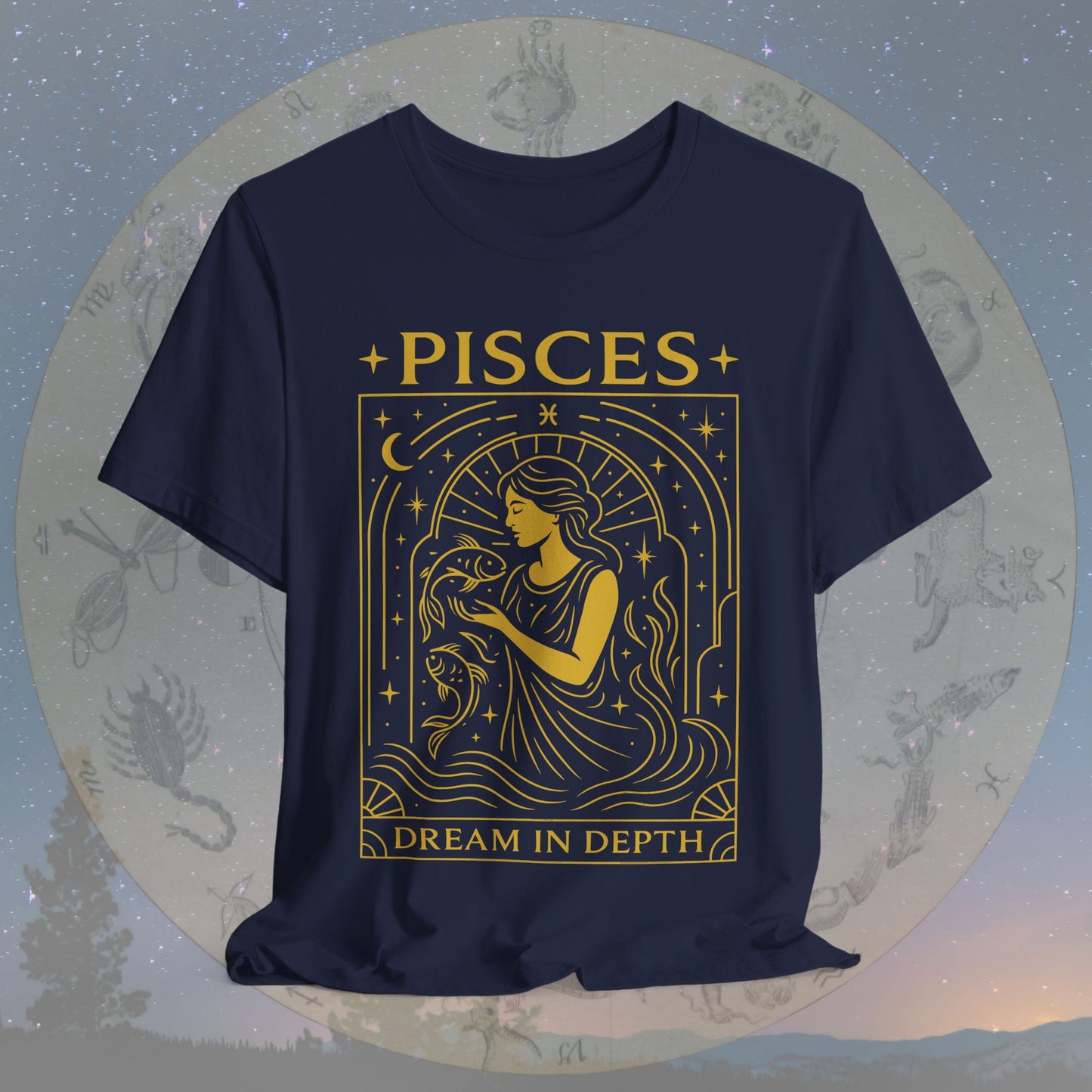 Mystic Dream in Depth Pisces T-Shirt