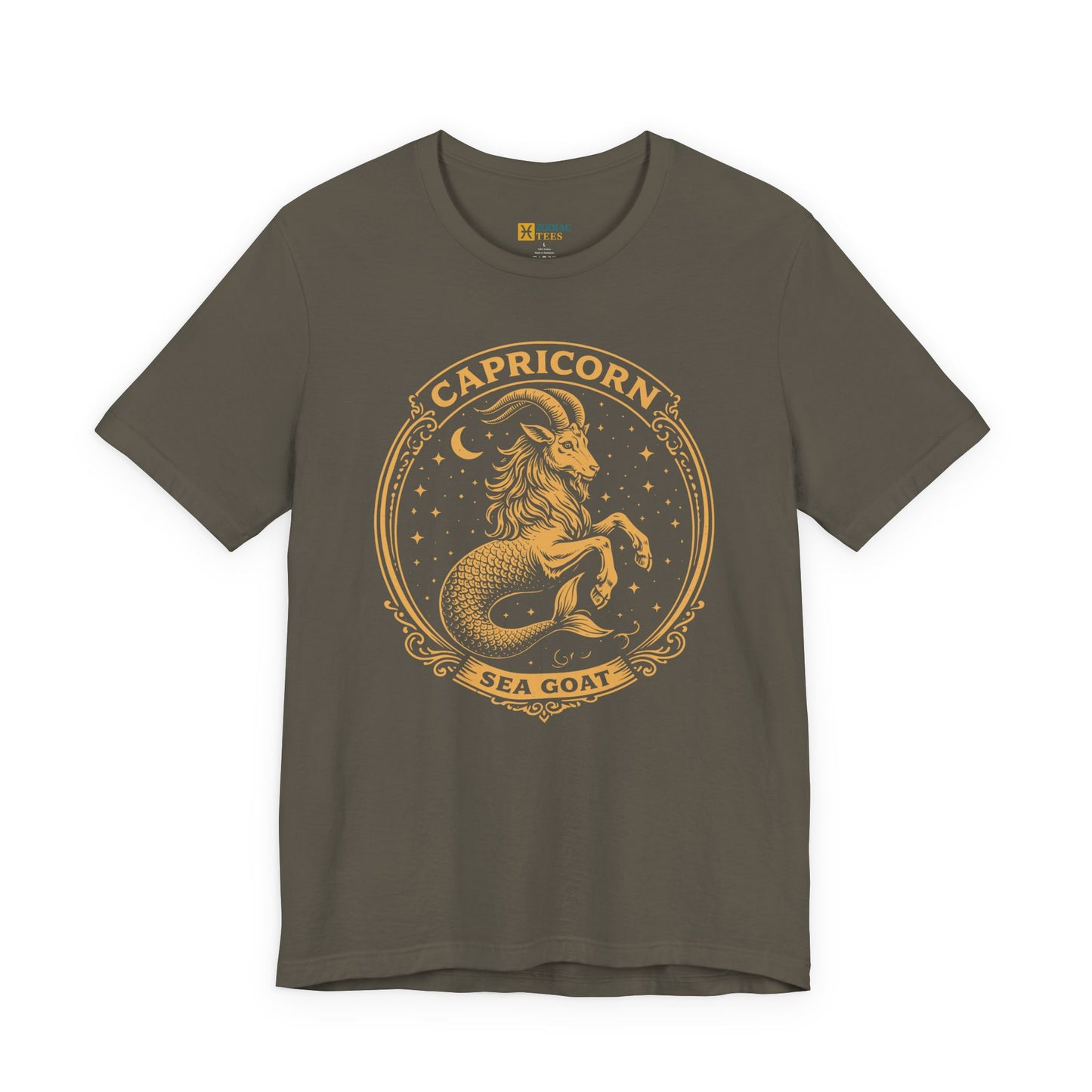 Capricorn Sea Goat T-Shirt – Mythical Zodiac Astrology Tee