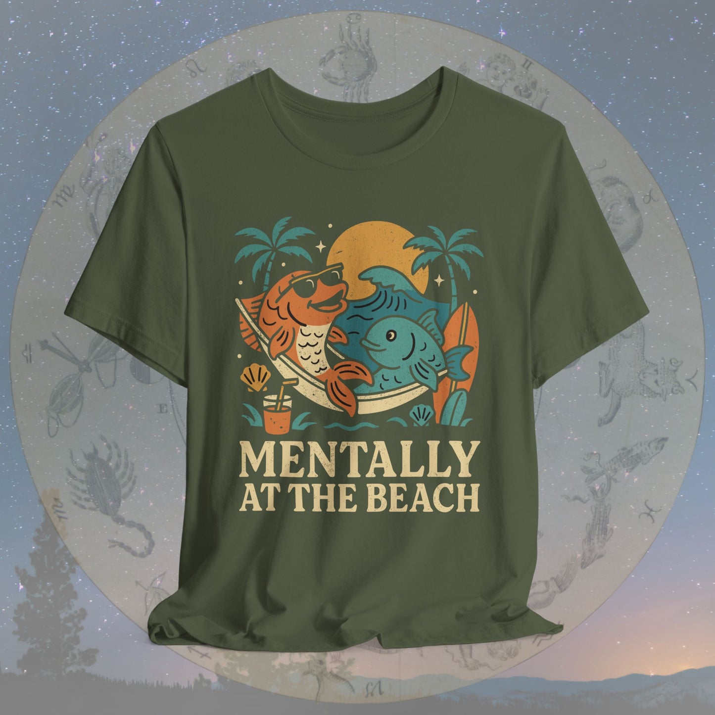 Relaxed Mentally at the Beach T-Shirt
