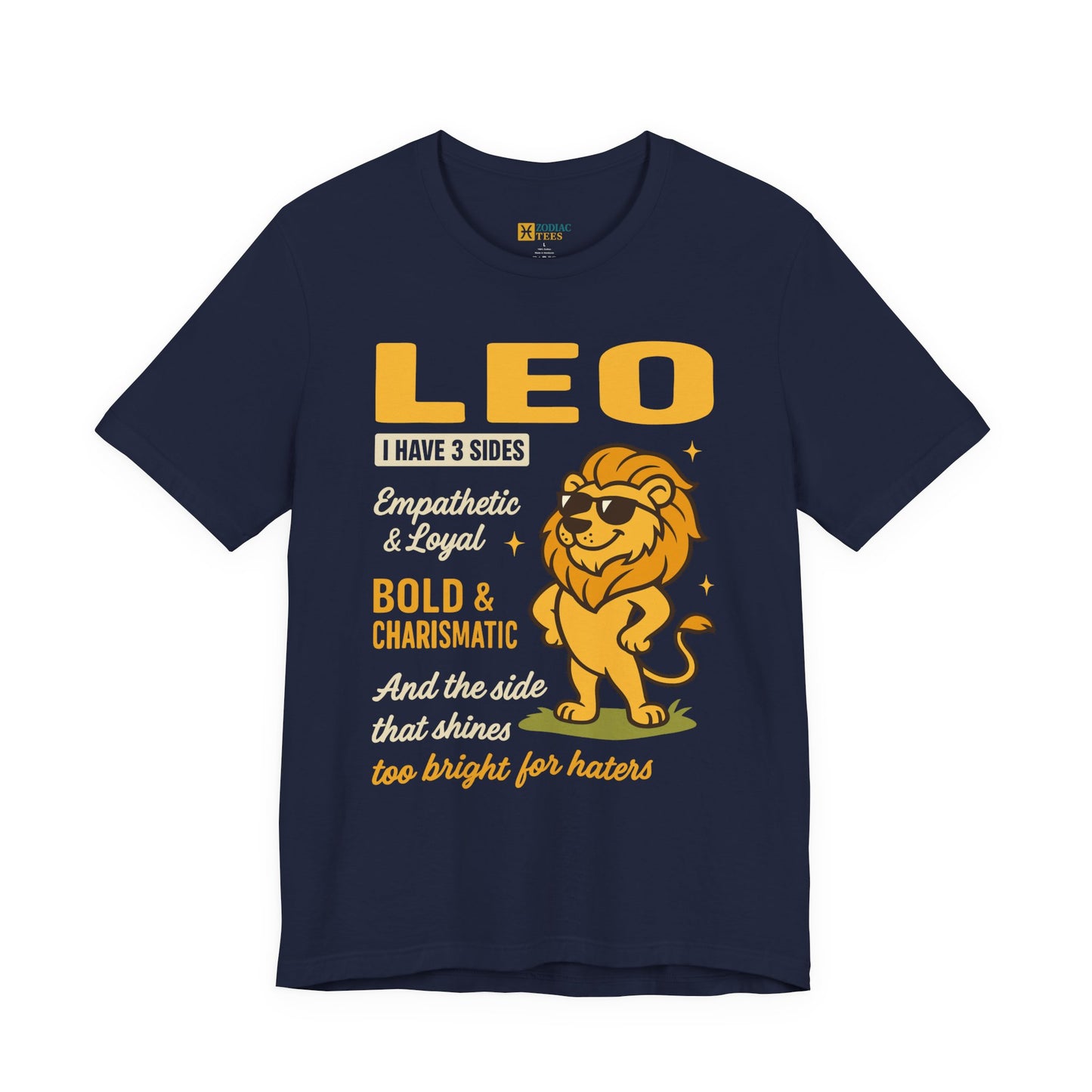 Leo Zodiac T-Shirt – Bold Astrology Graphic Tee for Leo Sign