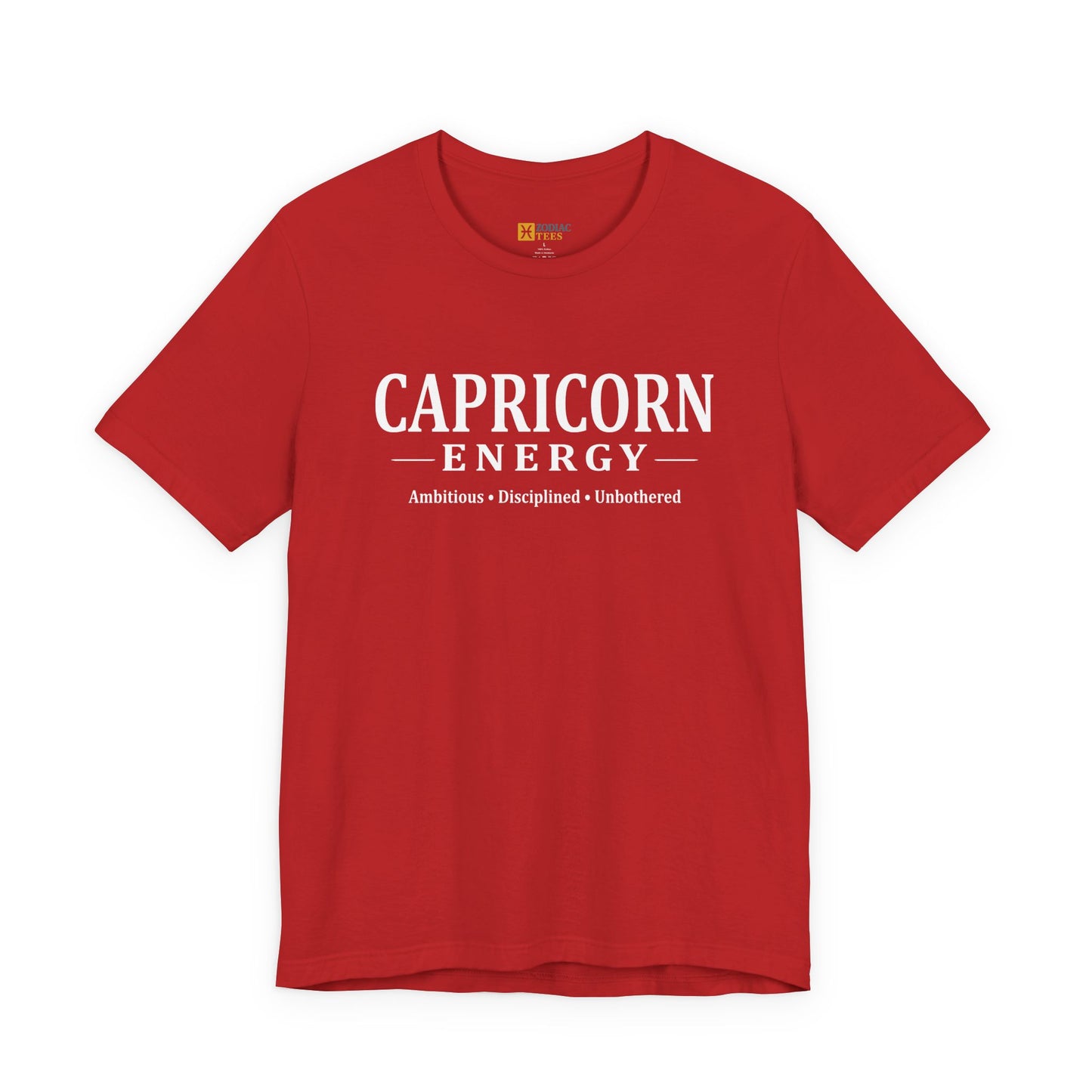 Capricorn Mindset T-Shirt – Ambitious Capricorn Energy Attitude Tee