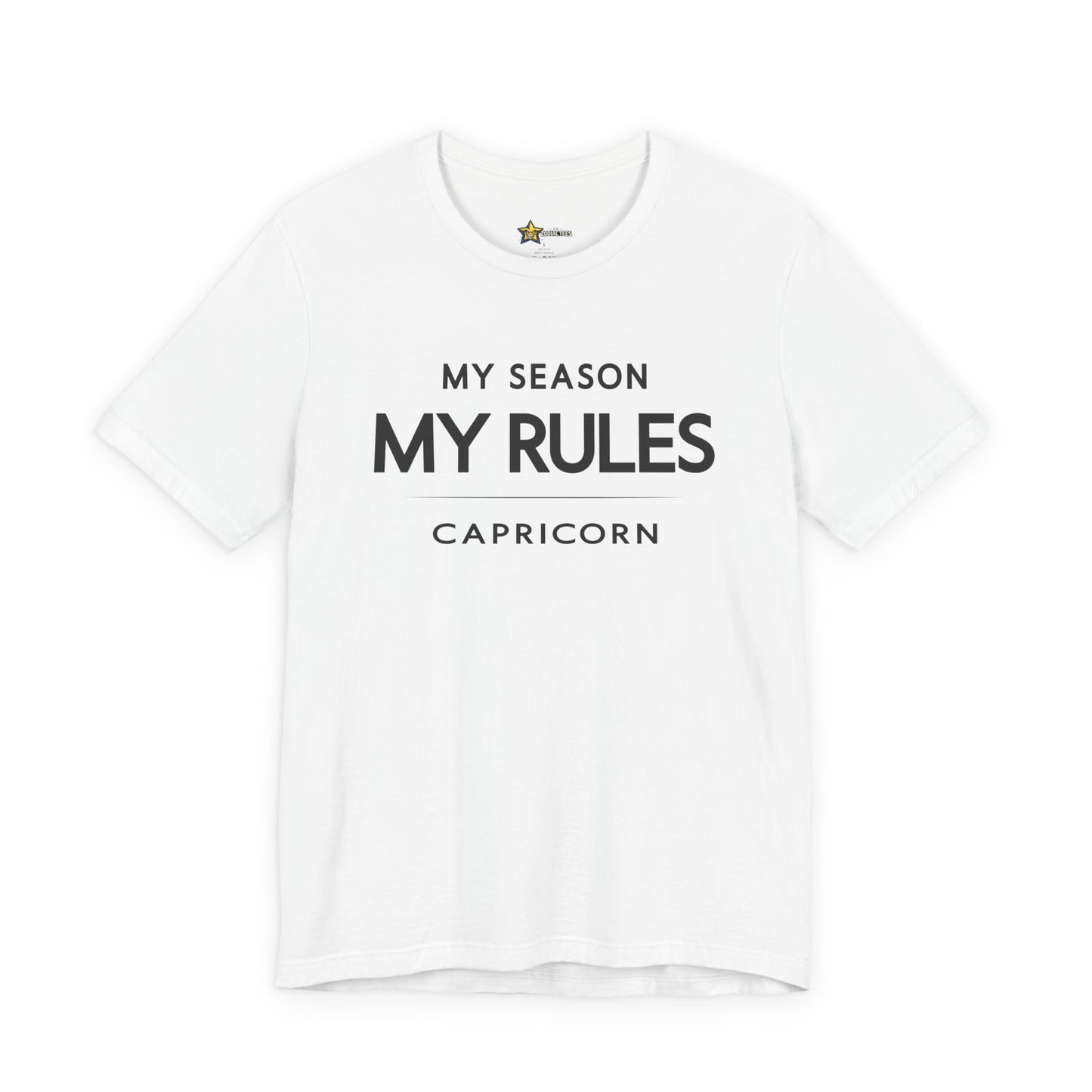 Capricorn My Season My Rules T-Shirt