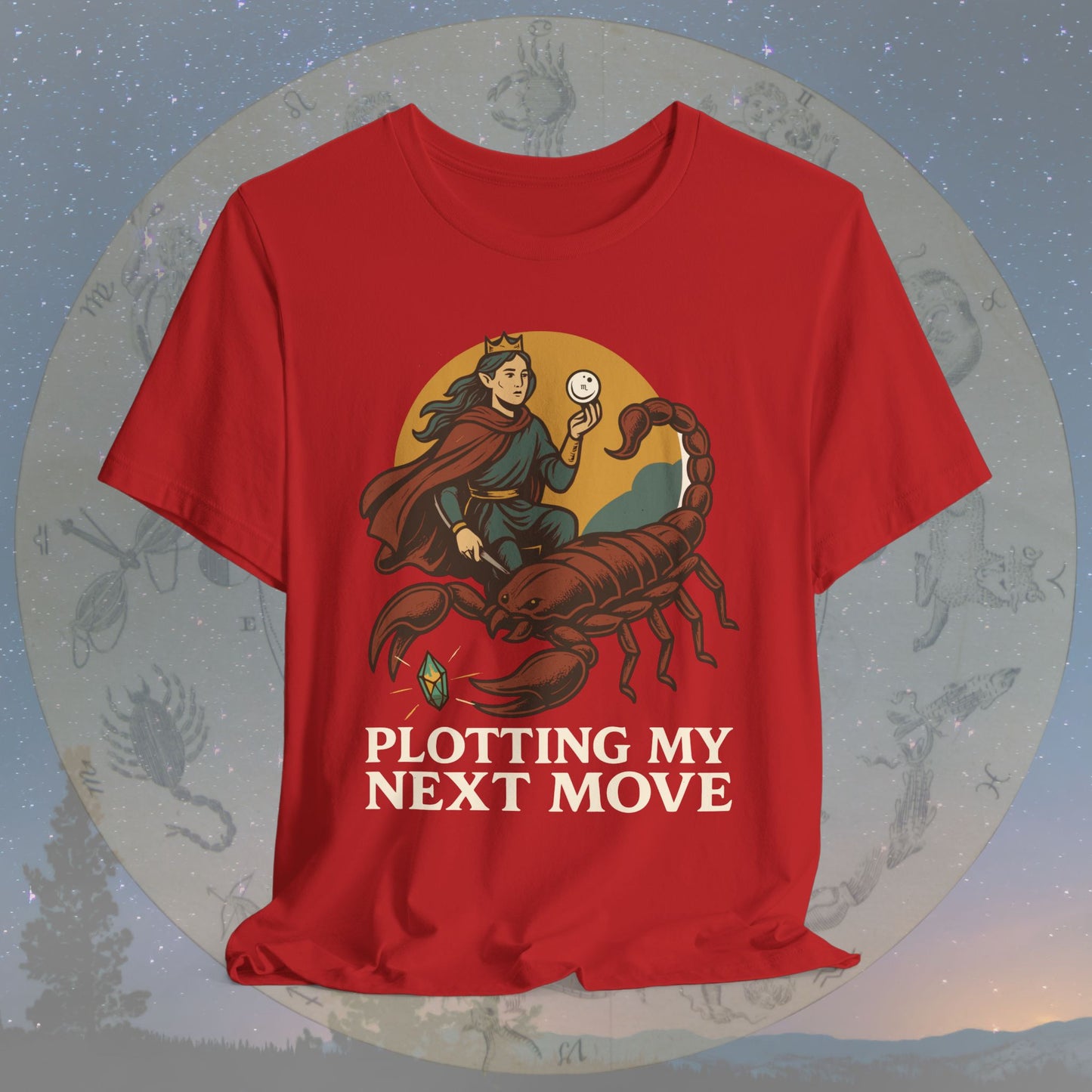 Mysterious Scorpio Plotting My Next Move T-Shirt