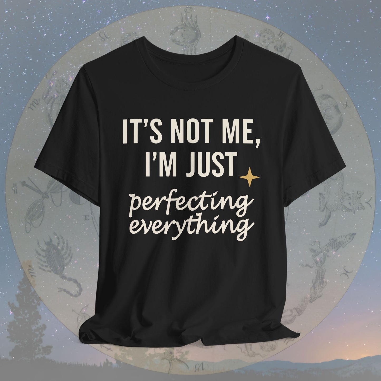 Perfectionist Virgo Cosmic Attitude T-Shirt