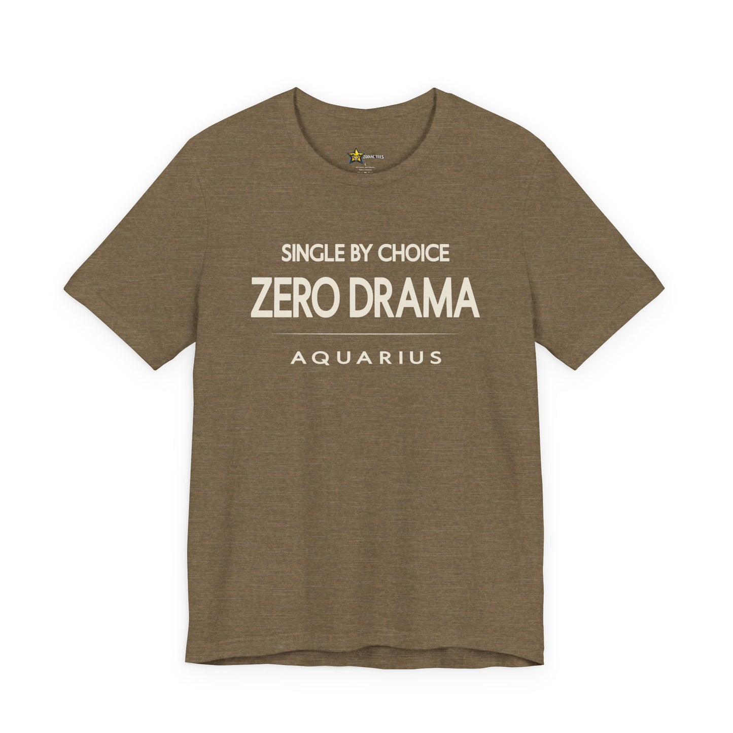 Aquarius Zero Drama T-Shirt