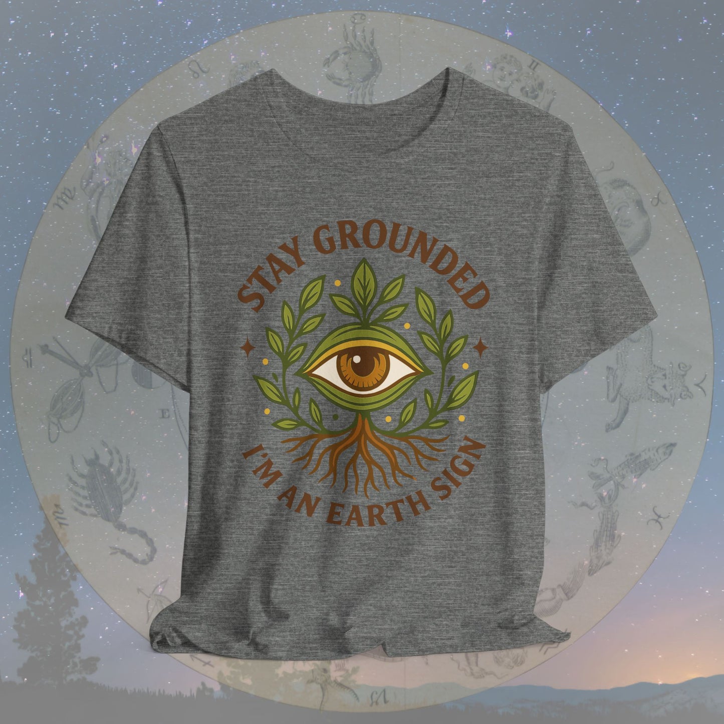 Rooted Vision Earth Sign T-Shirt