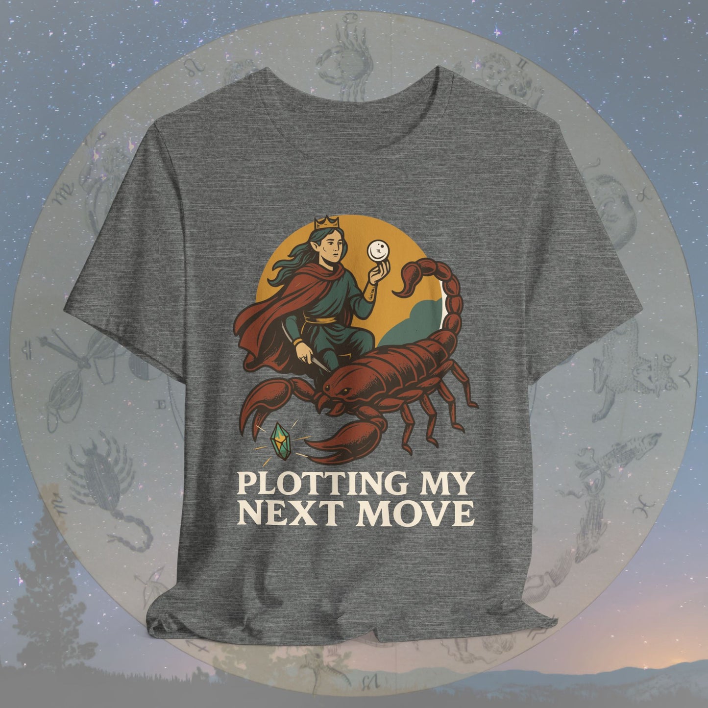 Mysterious Scorpio Plotting My Next Move T-Shirt