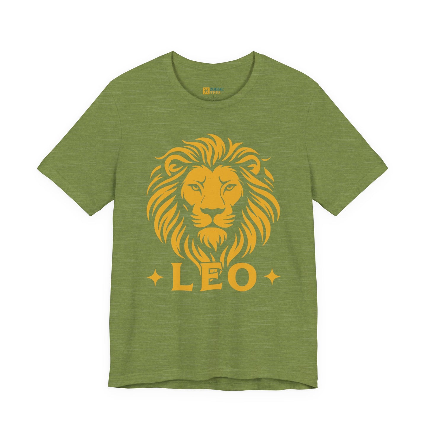 Leo Zodiac T-Shirt – Bold Lion Astrology Tee for Leo Sign