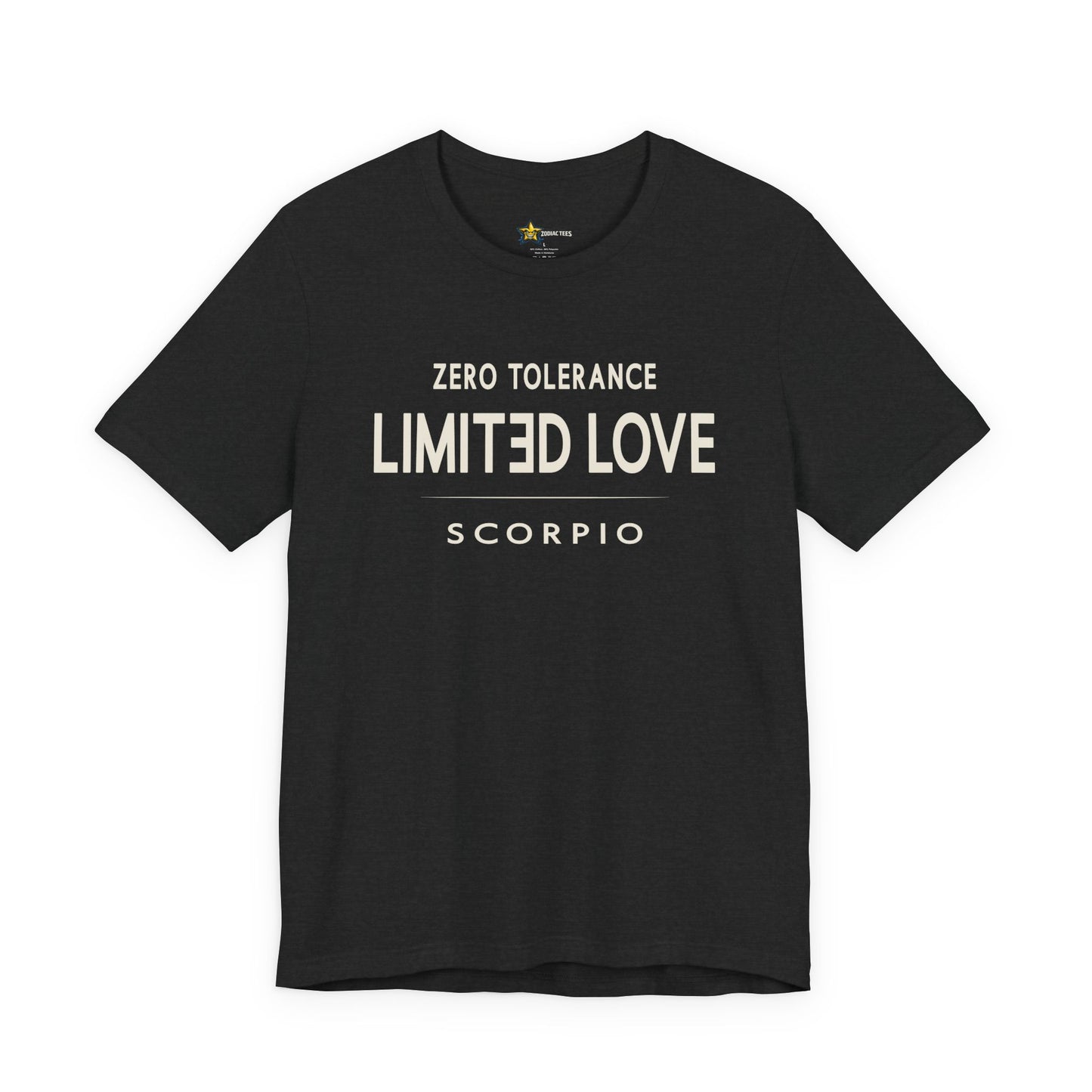 Scorpio Intense Zodiac T-Shirt – Limited Love Tee