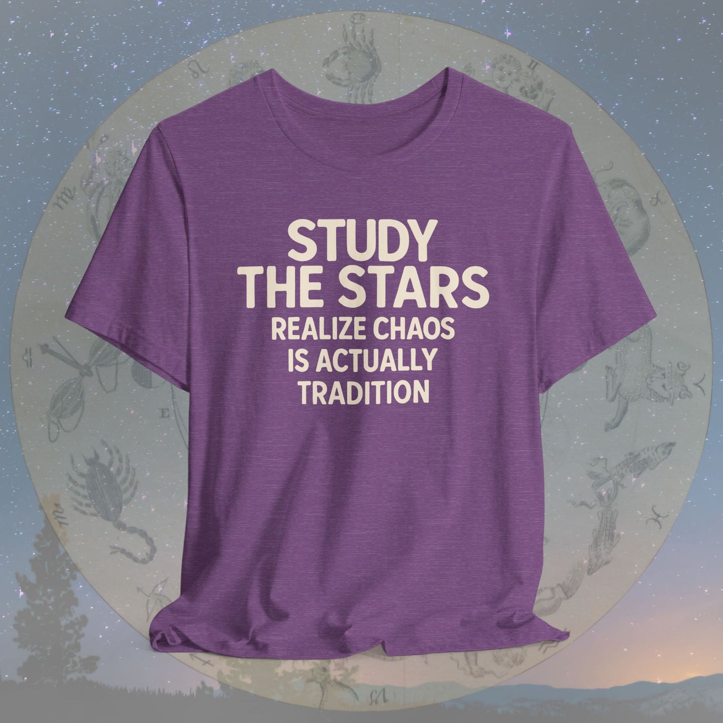 Study the Stars Chaos Tradition T-Shirt