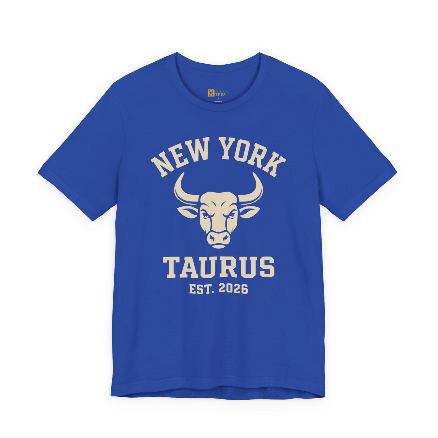 Taurus Varsity T-Shirt – New York Zodiac Bull Tee