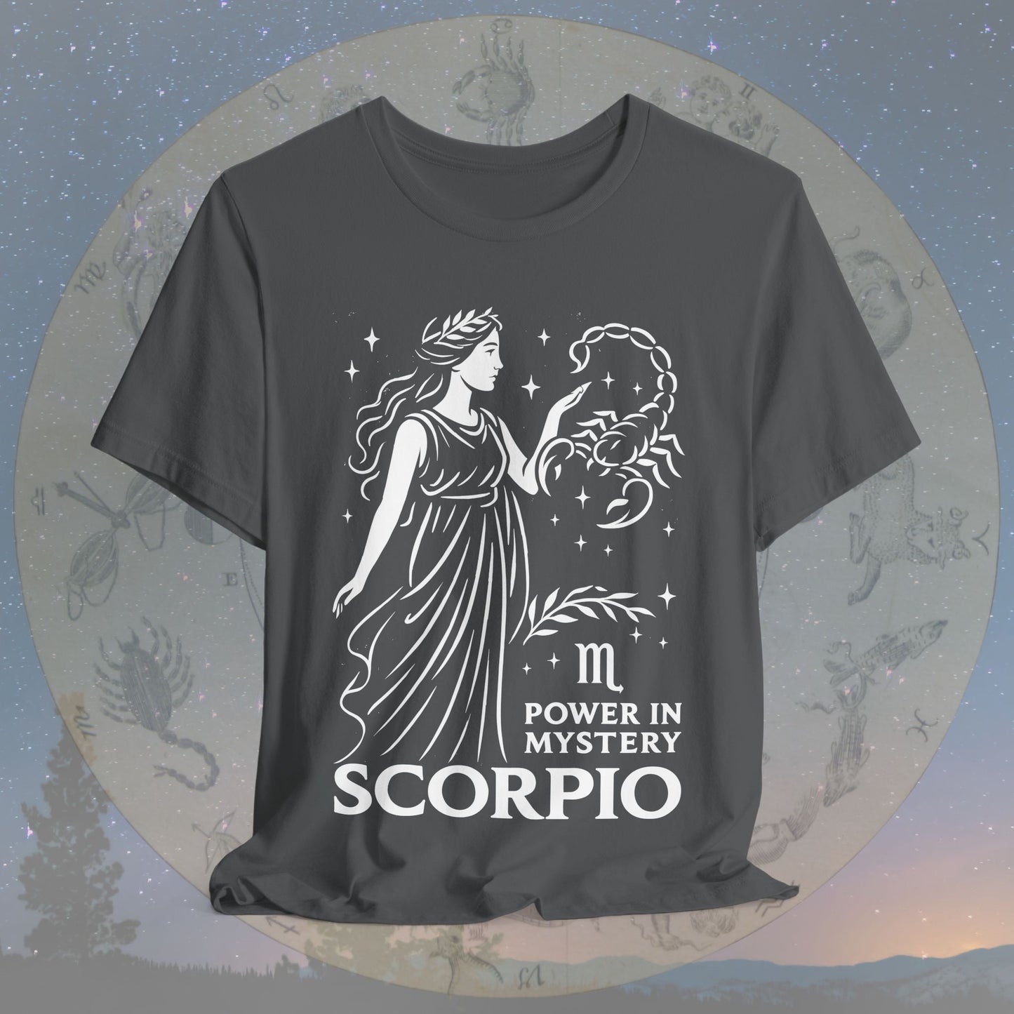 Mysterious Power in Mystery Scorpio T-Shirt