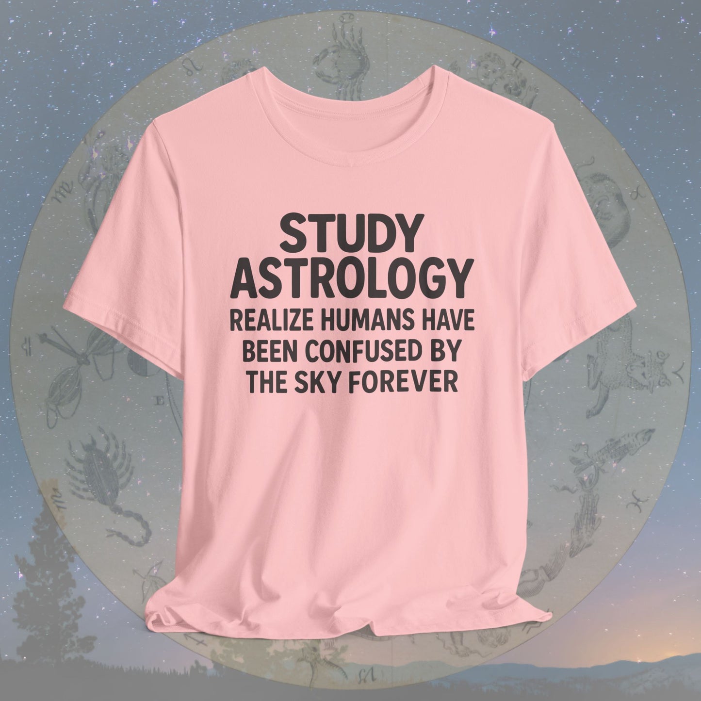 Study Astrology Confused by the Sky T-Shirt