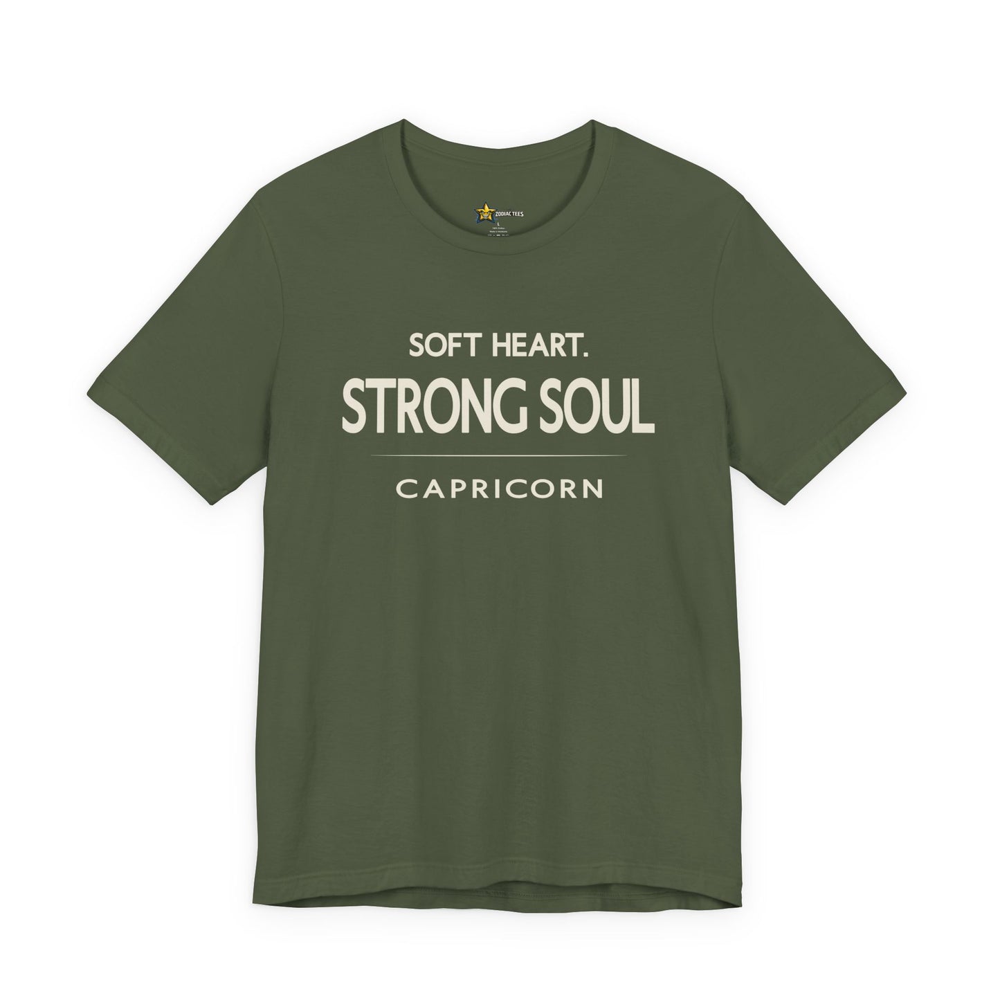 Capricorn Confident Zodiac T-Shirt – Strong Soul Attitude Tee