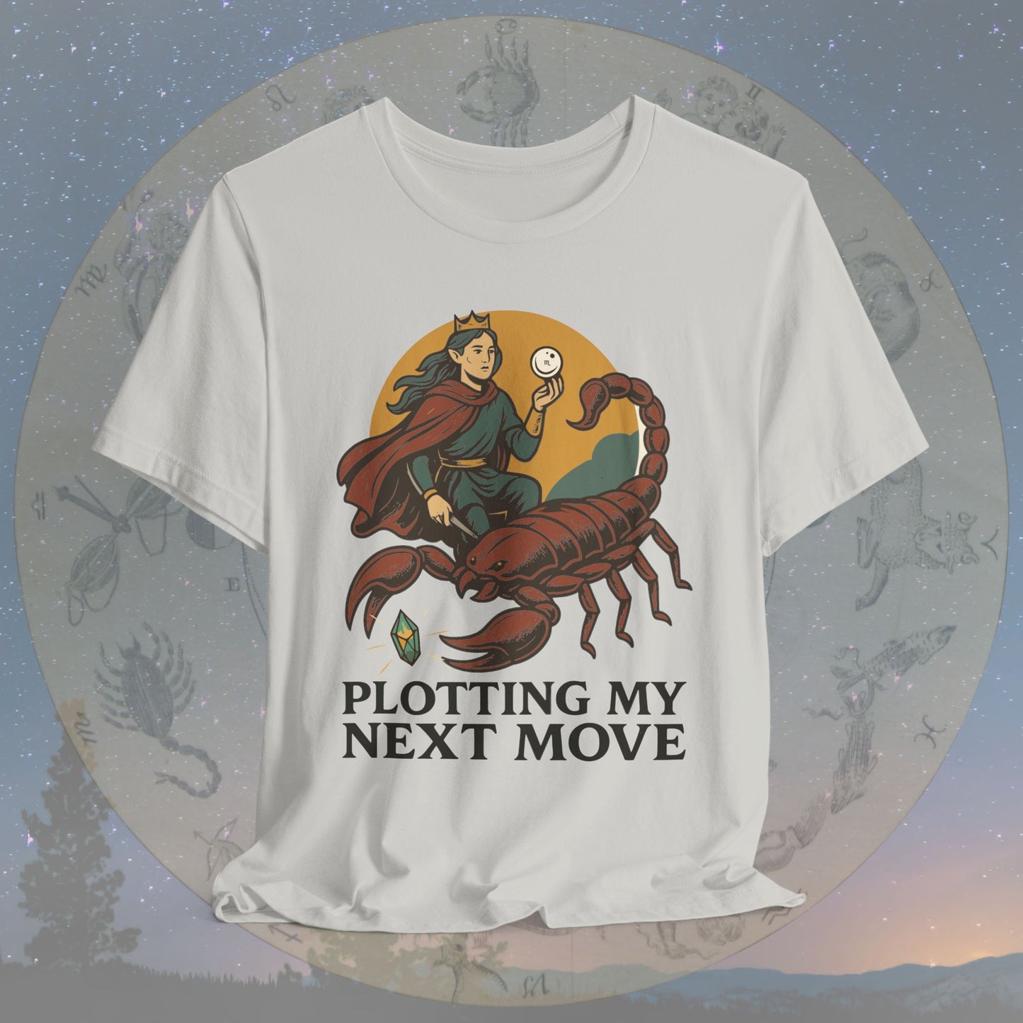 Mysterious Scorpio Plotting My Next Move T-Shirt