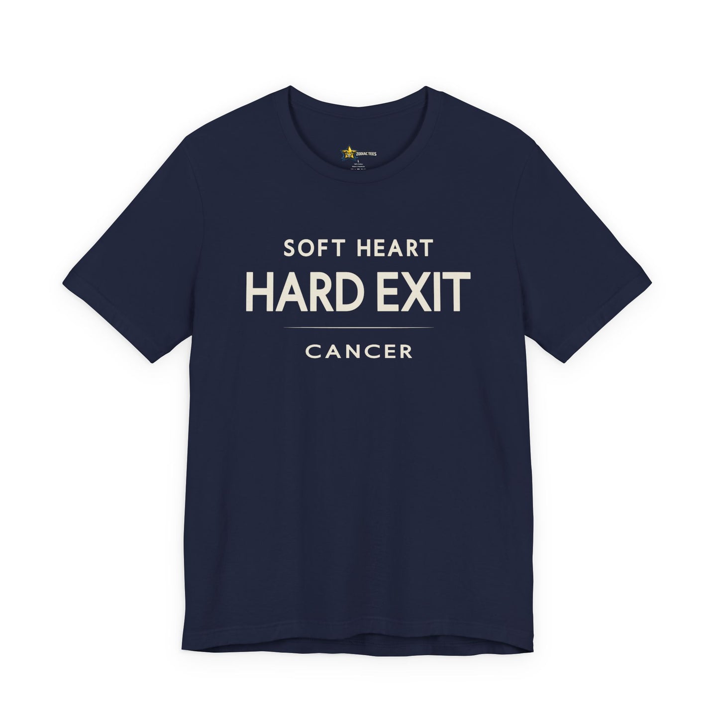 Cancer Soft Heart Hard Exit T-Shirt