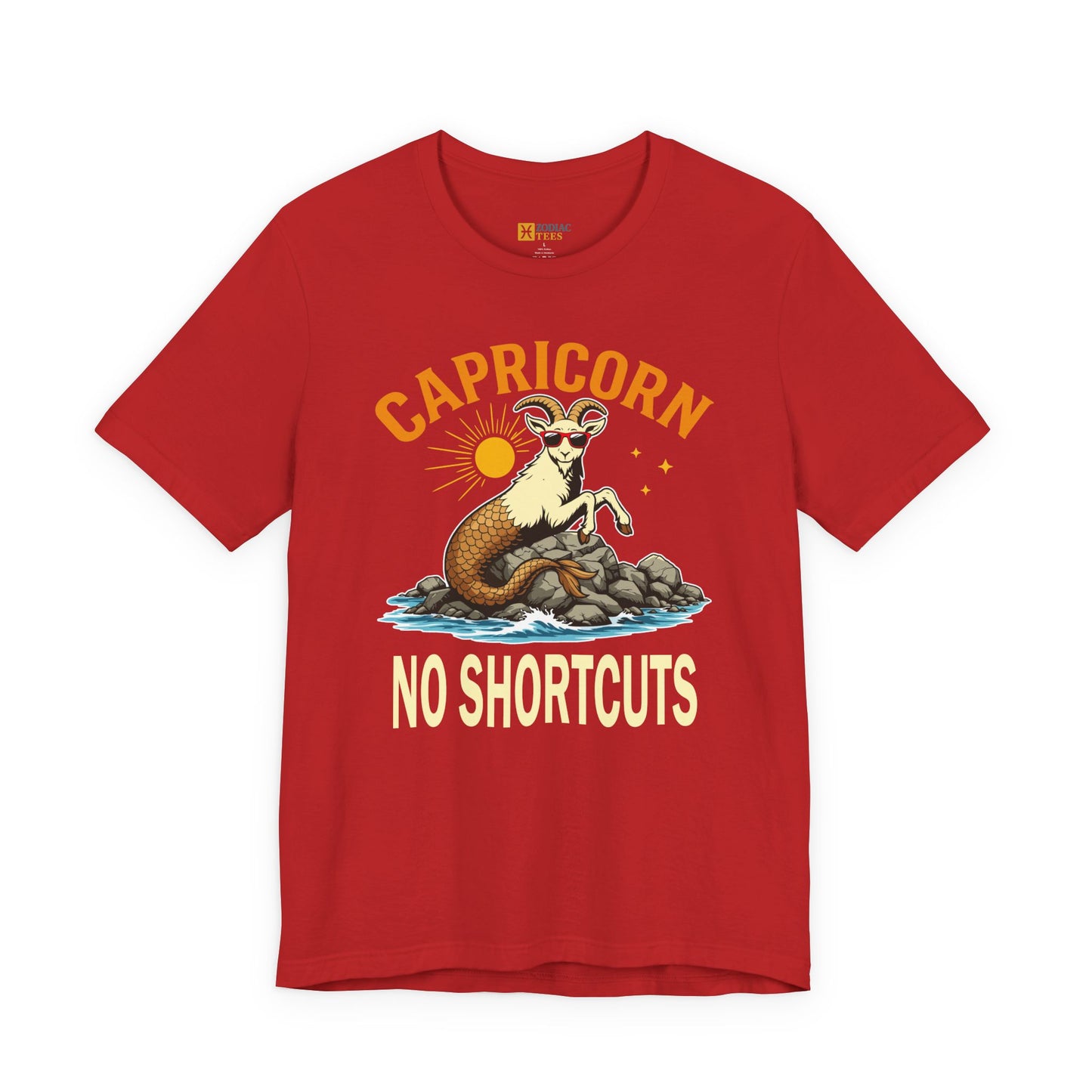 Capricorn No Shortcuts T-Shirt – Sea Goat Energy Tee