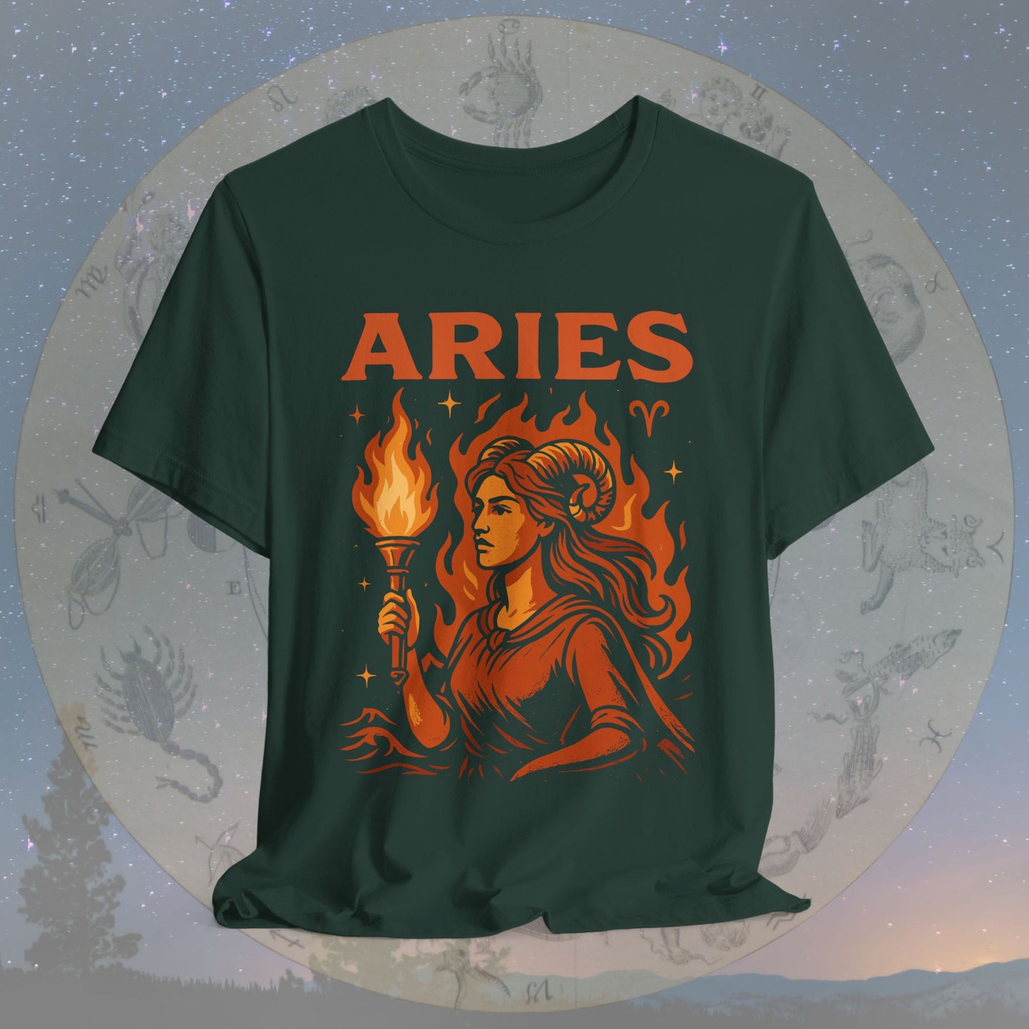 Fierce Flame Aries T-Shirt