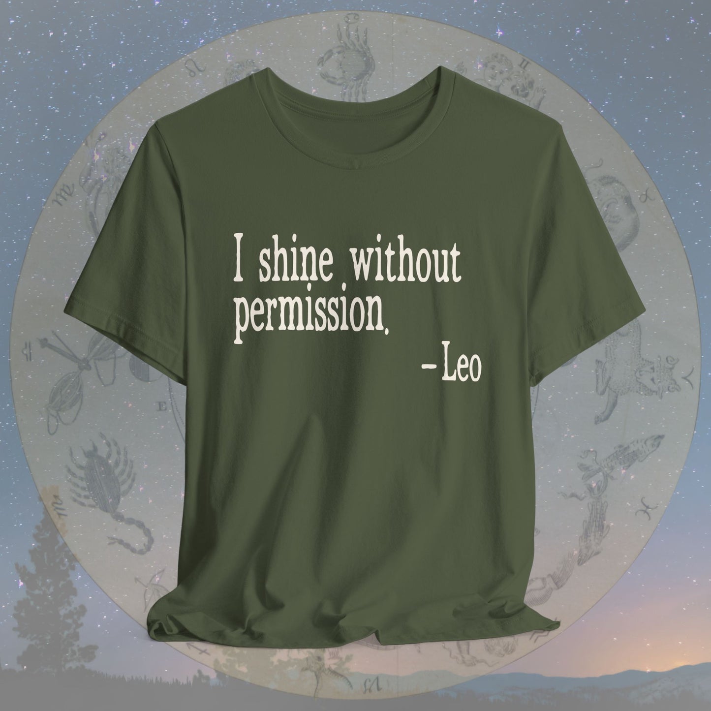Leo Unapologetic Shine T-Shirt